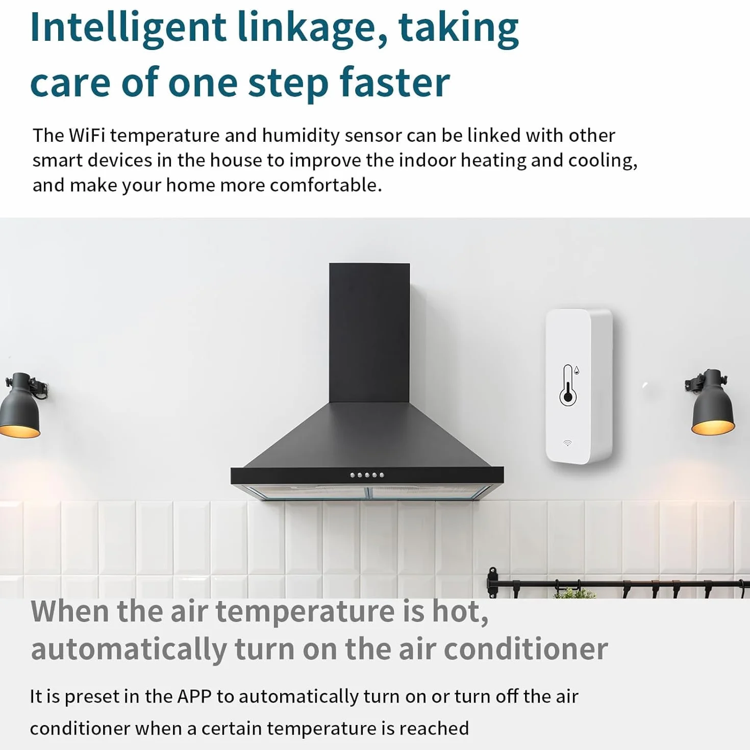 Inteligentny termometr z higrometrem, cyfrowy mini czujnik temperatury wewnętrznej i wilgotności, czujnik temperatury pomieszczenia i wilgotności powietrza, pilot zdalnego sterowania do piwnicy