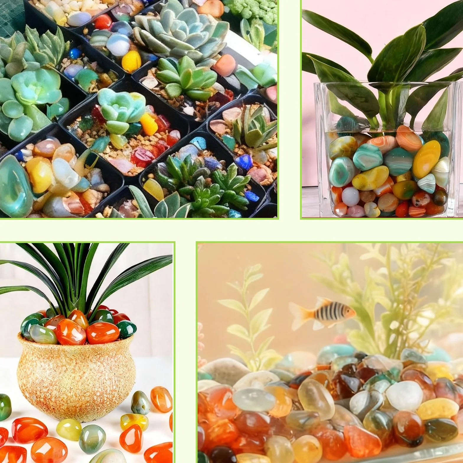 mieszanki kamieni półszlachetnych, kolorowe kamienie naturalne, kamienie bębnowe, mieszanka kamieni szlachetnych, mini mieszane kryształy, kamienie naturalne, kamienie dekoracyjne, mini kamienie