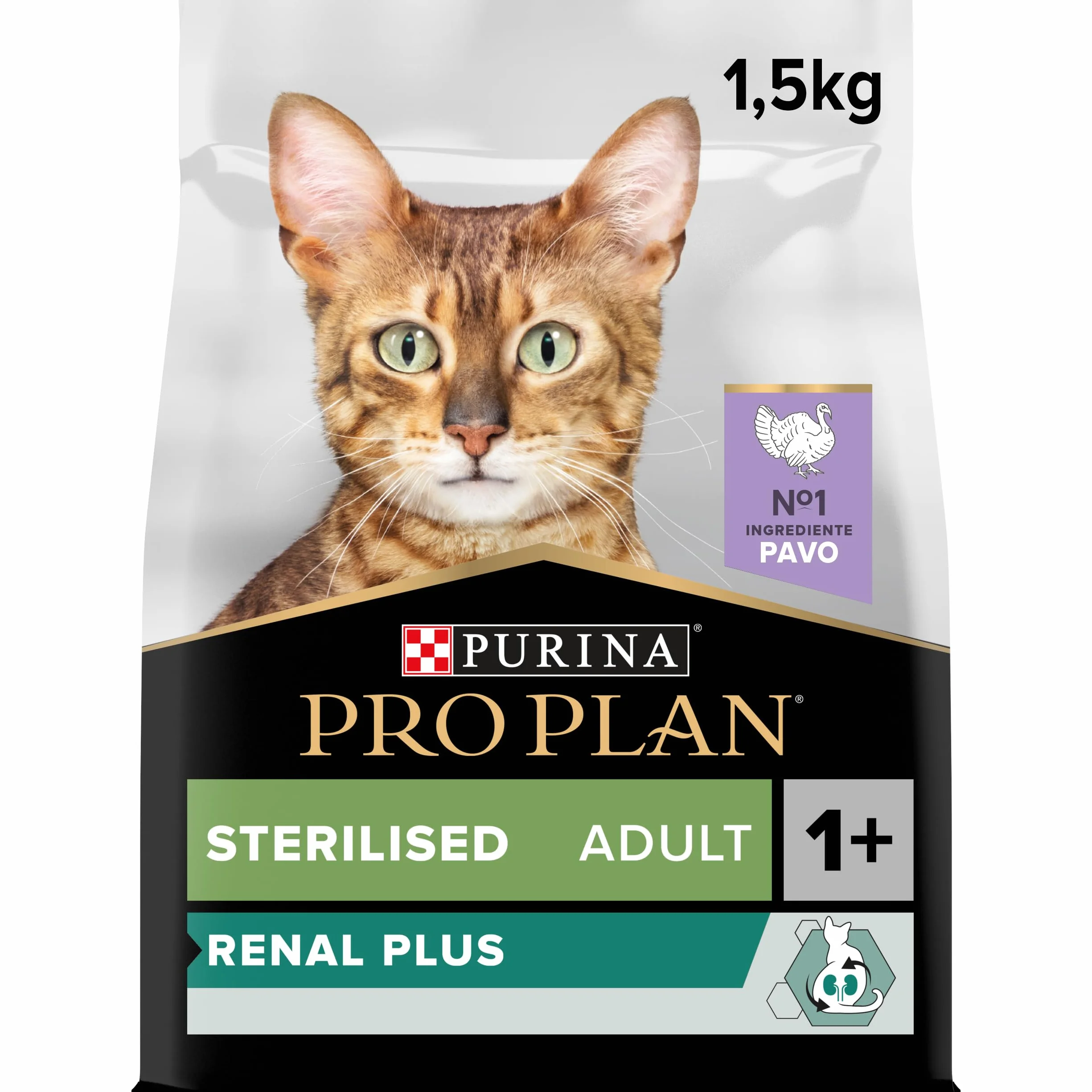 PRO PLAN Renal Plus Sterilised Karma dla kotów Indyka 1.5 kg