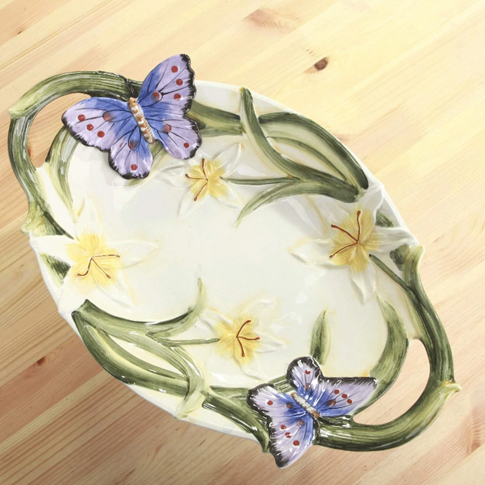 Miski na owoce kreatywna ceramiczna miska na owoce duży talerz na owoce salon stolik kawowy orzech przekąska talerz na owoce idealny prezent ślubny kosz na owoce