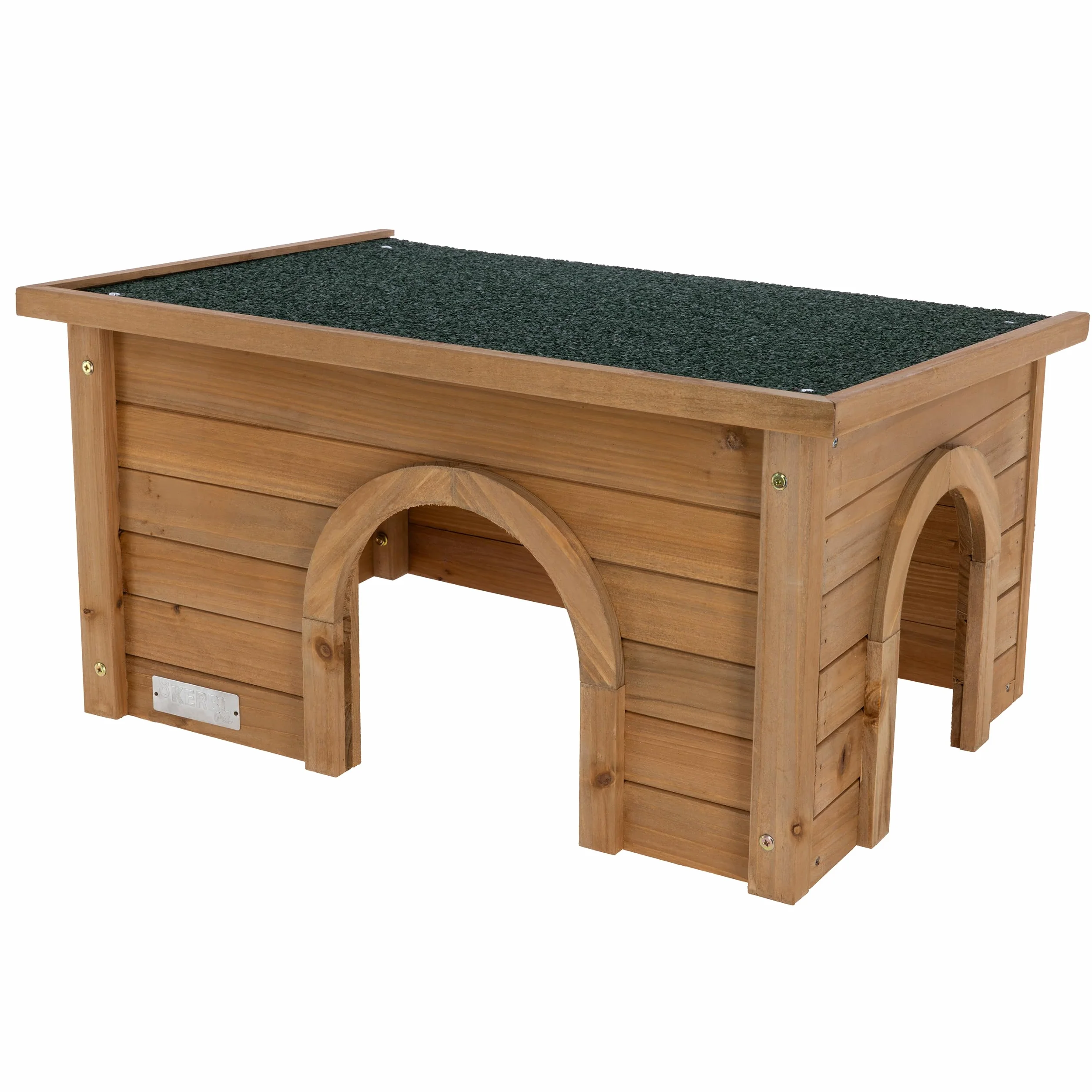 Kerbl 81773 Dom dla gryzoni XL, 64 x 42 x 10 cm, kolor drewna