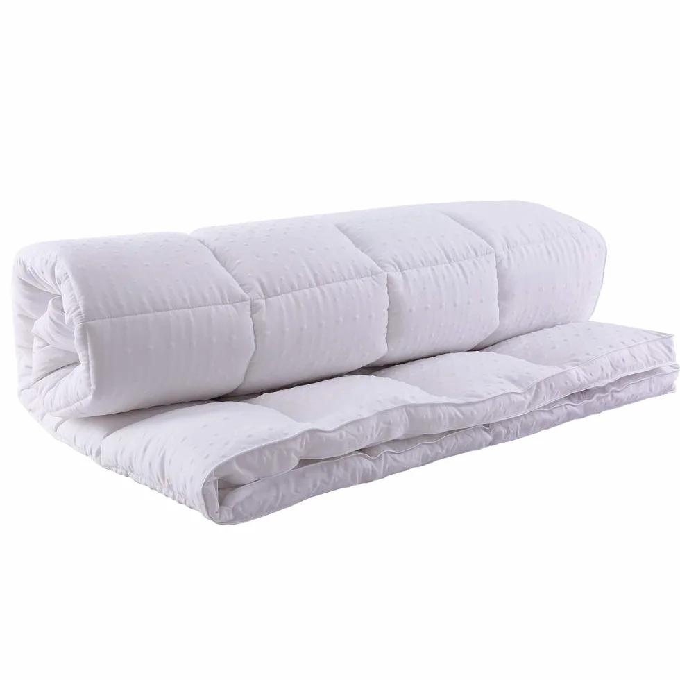 Bedecor materace nawierzchniowe, puszysty i miękki nakładka na materac z 3D bąbelki do masażu tkanina (140 x 200cm)