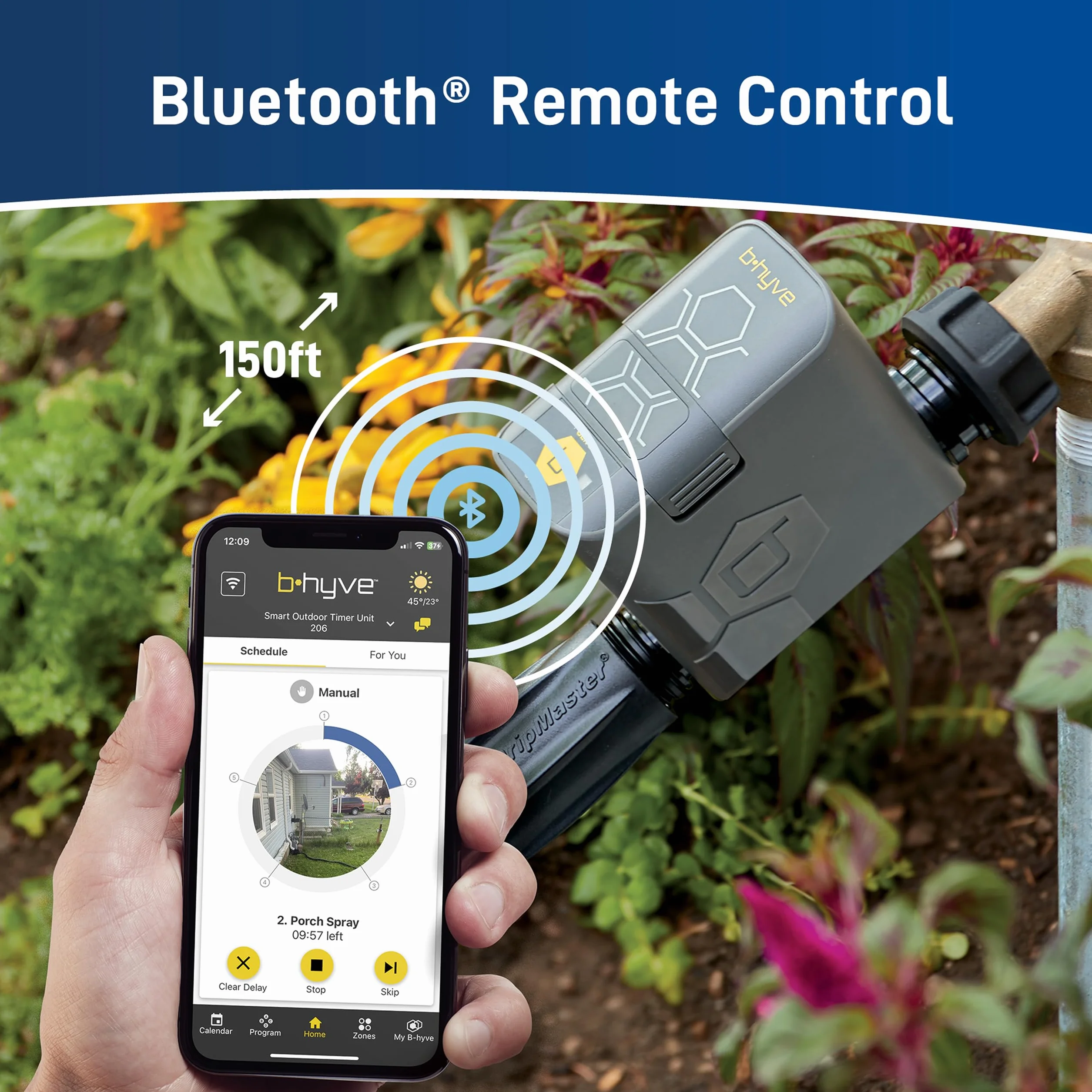 Orbit 90205Z B-hyve Gen 2 inteligentny timer nawadniania węża