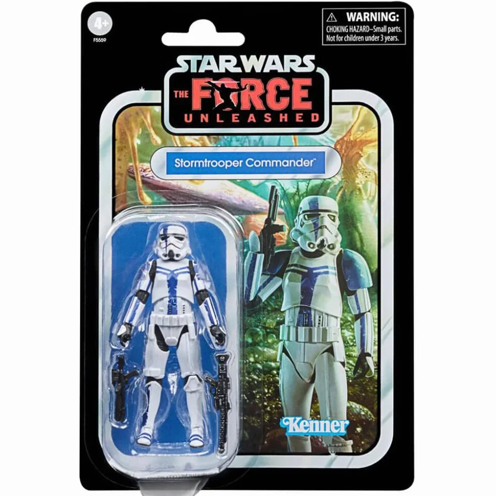 Star Wars Hasbro - Star Wars The Vintage Collection: The Force Unleashed - Stormtrooper Commander Action Figure (F5559)