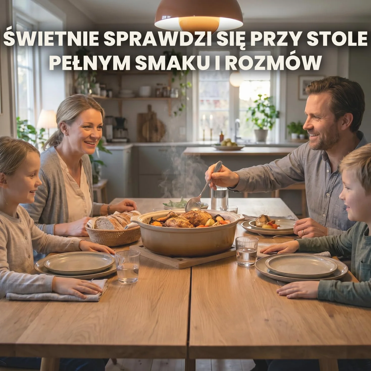 Drewniana podkładka pod garnek 19,5 x 19,5 cm - kwadratowa żaroodporna podkładka pod gorące garnki i patelnie, dekoracyjny trójnóg drewniany do kuchni