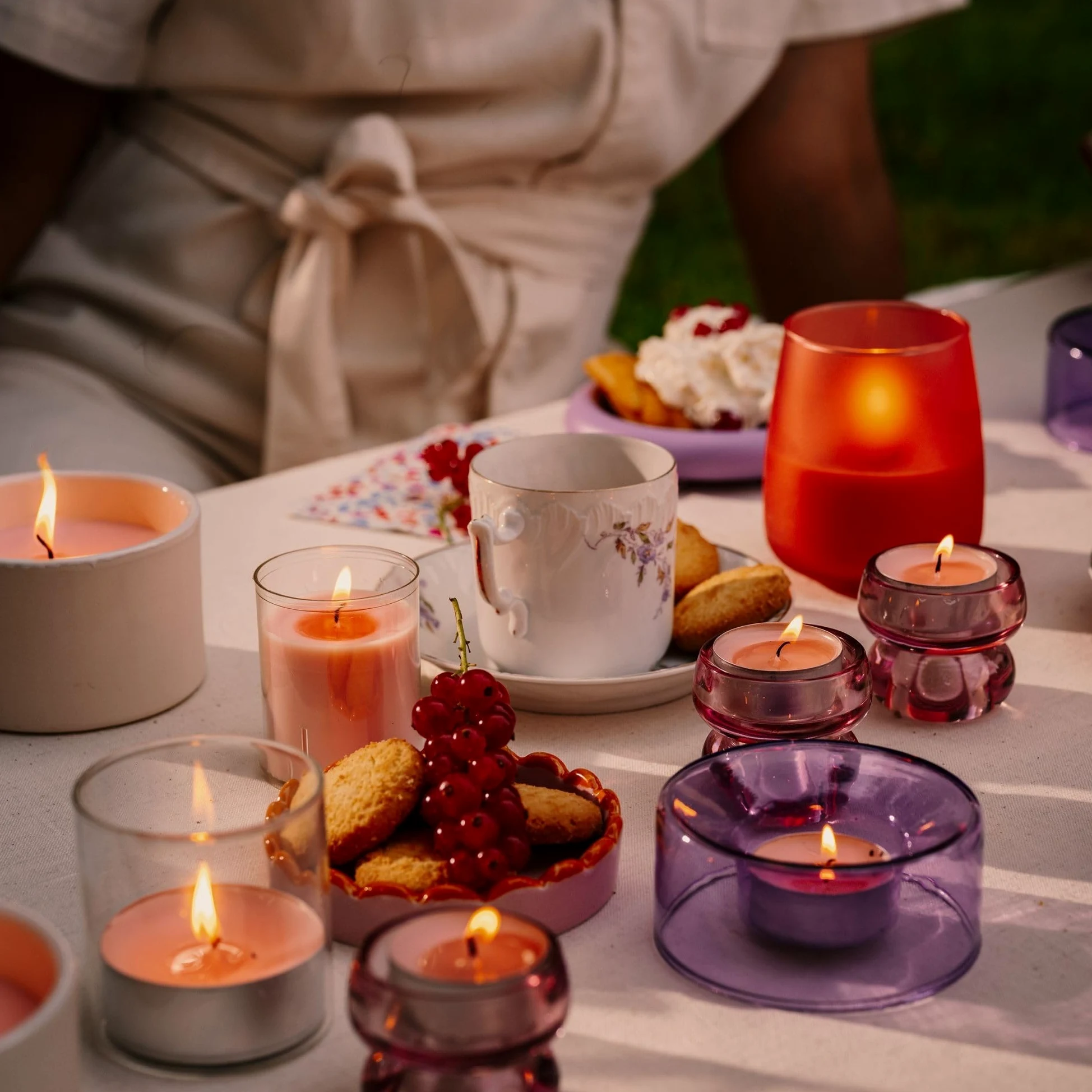 Spaas 10 x 18 Podgrzewaczy Citronella, około 4.5 Godziny, Bajkowy Róż, Letni Kwiat, Summer Blossom