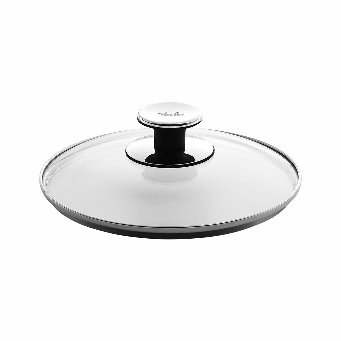 Fissler Pokrywka do Garnków, Szkło Hartowane, Przezroczysty, 24 cm