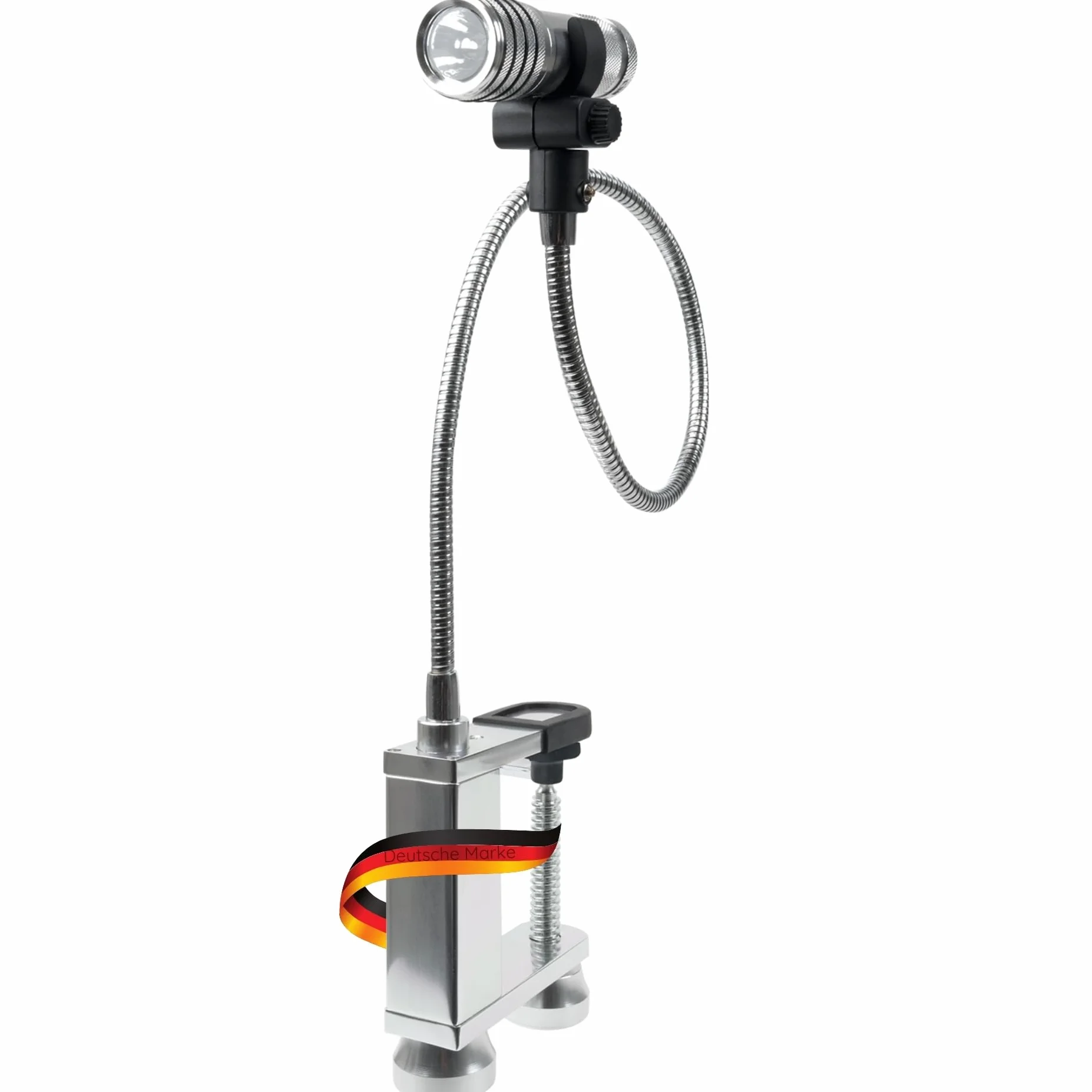 SCHWAIGER 658170 pochodnia do grilla akcesoria do grilla lampa robocza do grilla oświetlenie grilla elastyczna gęsia szyja LED magnetyczna obrotowa
