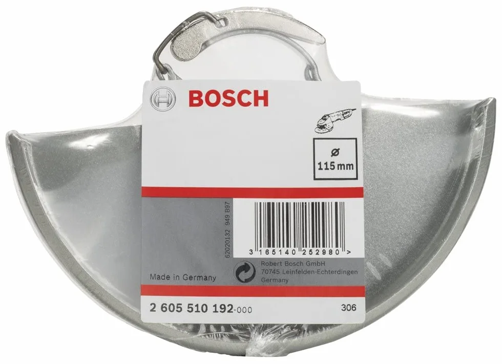 Bosch Akcesoria 2605510192 osłona ochronna bez pokrywy 115 mm
