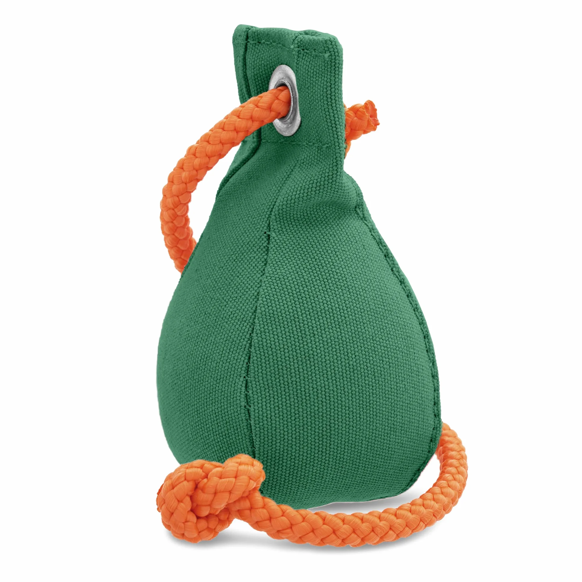 Dummyball 150 g | wytrzymały materiał | unoszący się | bardzo długa linka do rzucania | idealna do treningu apportacji | szkola możliwości wyszukiwania i oznaczania (zielona)