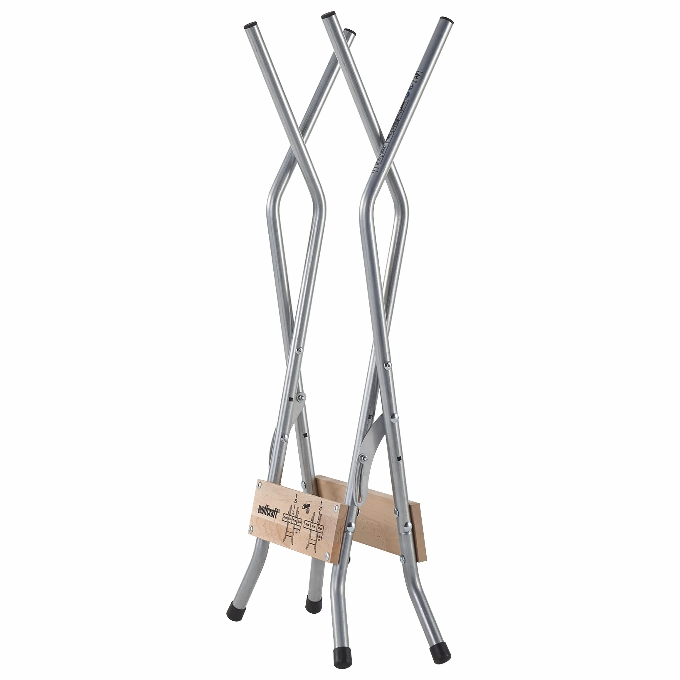 wolfcraft Stojak do cięcia drewna SB 60 I 5119000 I Przenośny i kompaktowy stojak do cięcia drewna opałowego