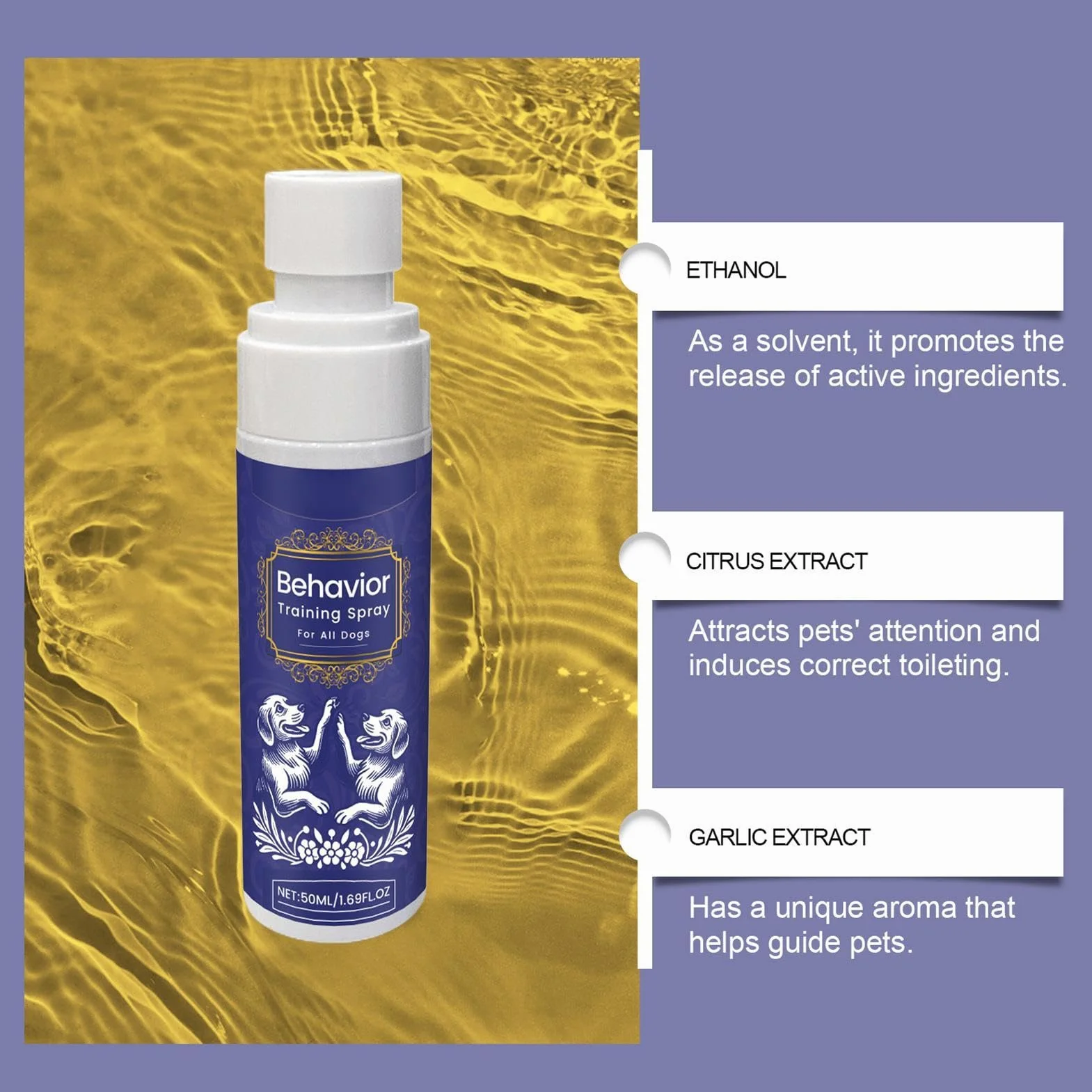 Dog Pee Training Spray, Puppy Potty Training Solution for Dogs