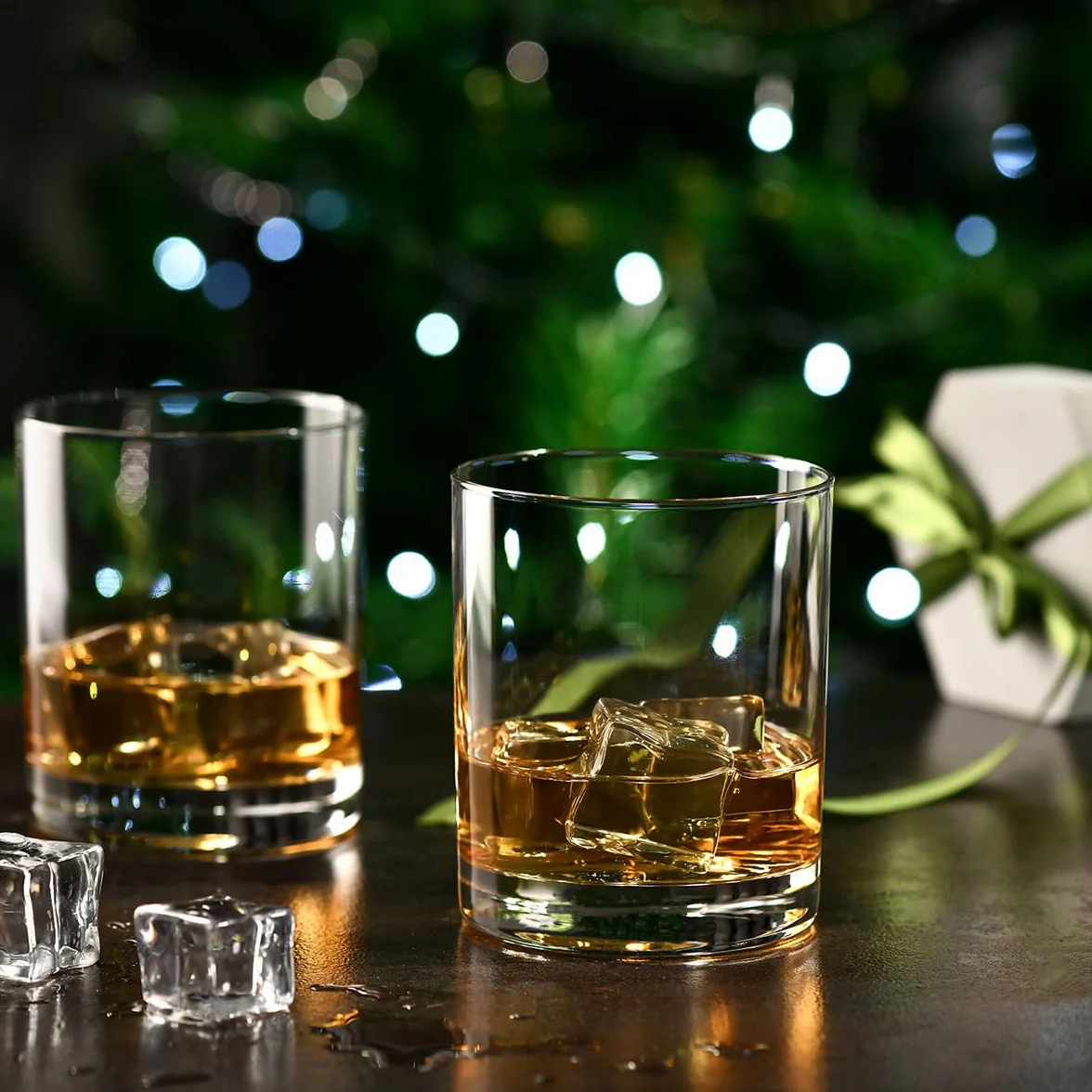 KROSNO Szklanki do Whisky – Zestaw 6 Szklanek, 350 ml – Kolekcja Blended – Idealne do Domu, Restauracji i na Przyjęcia, Można Myć w Zmywarce