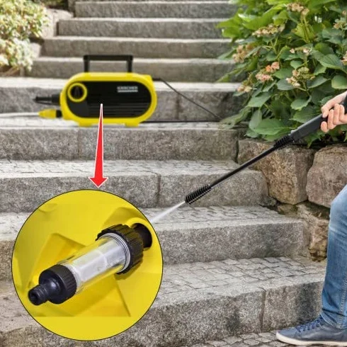 Filtr wody do myjki wysokociśnieniowej, filtr do myjki wysokociśnieniowej z przyłączem 3/4", akcesoria do myjki wysokociśnieniowej, filtr wstępny wody do myjki wysokociśnieniowej, pompy