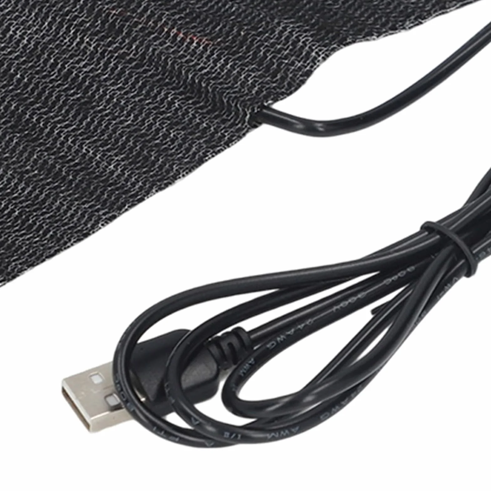 Mata grzewcza USB z włókna węglowego 5V 20x10 cm podkładka pod mysz