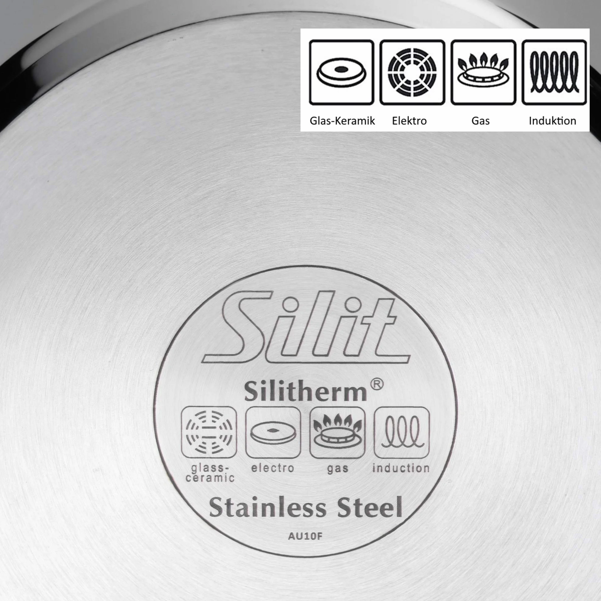 Silit Wuhan Patelnia, Srebrny/Czarny, 28 cm