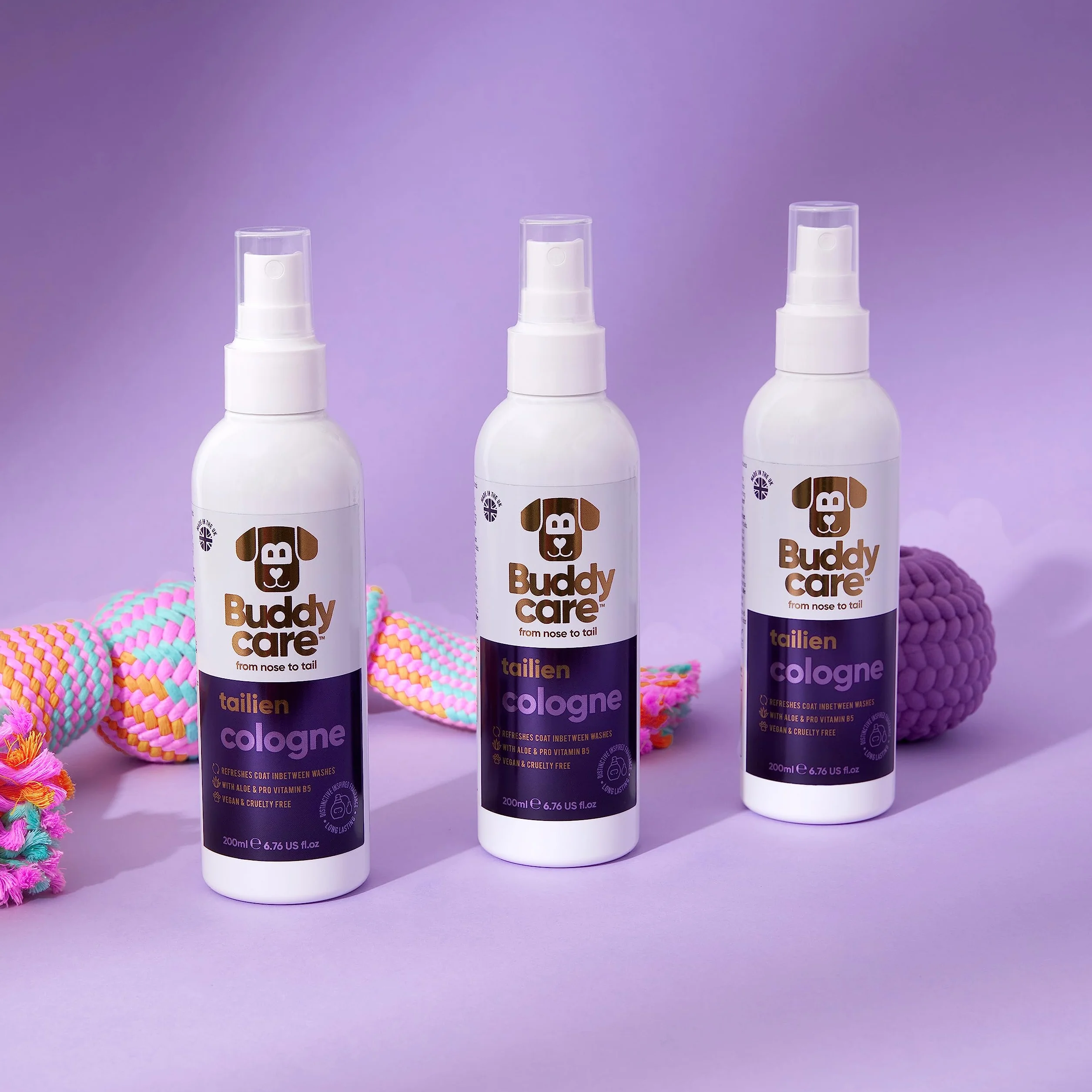 Buddycare Dog Coloński Tailien perfumy dla psów 200 ml 1 sztuka