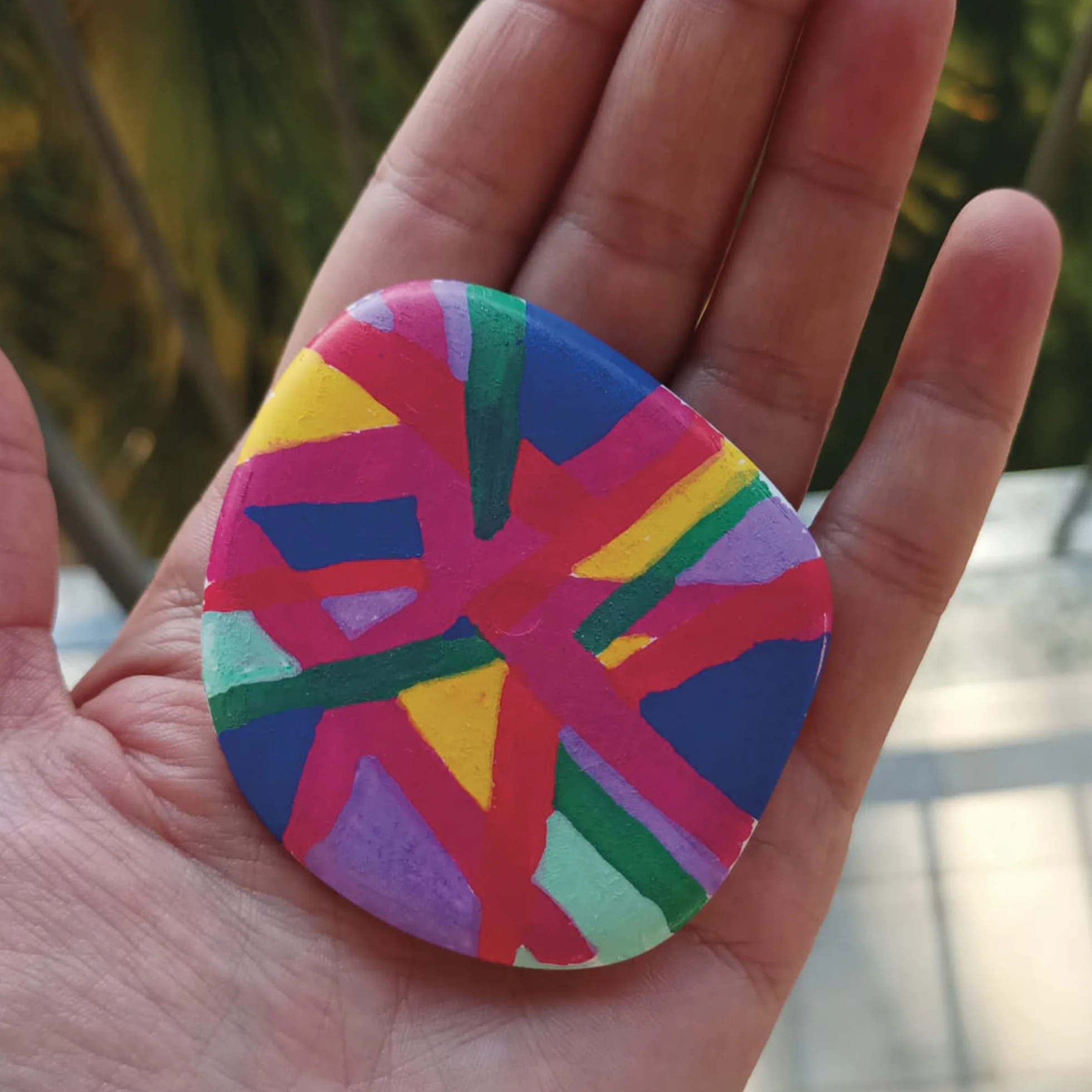 Zestaw testowy 12 mieszanych kamieni dekoracyjnych (10 małych, 2 duże), plastik z recyklingu do doniczek, malowanie, akwaria, ogród