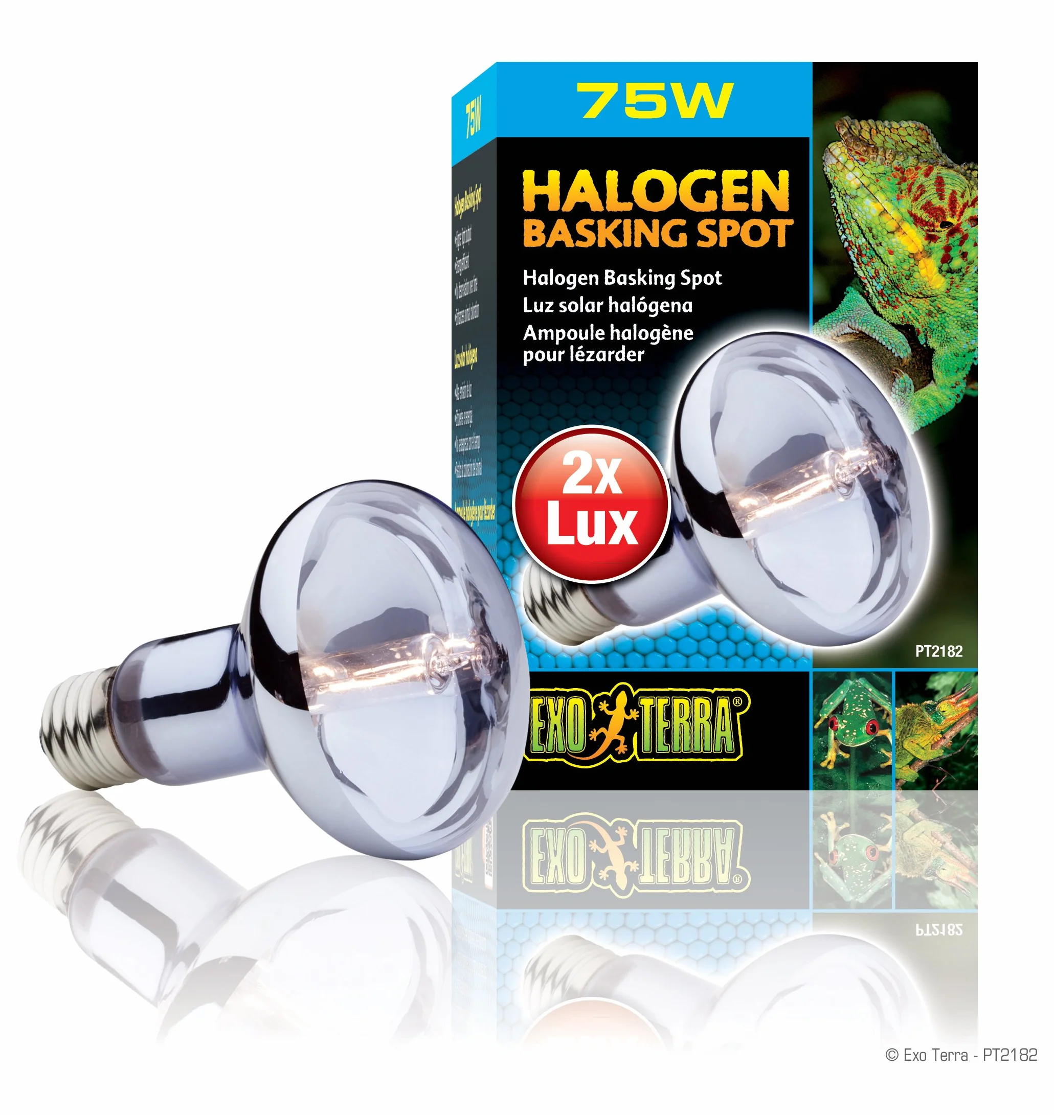 Exo Terra Halogen Basking Spot lampa dzienna 75 W