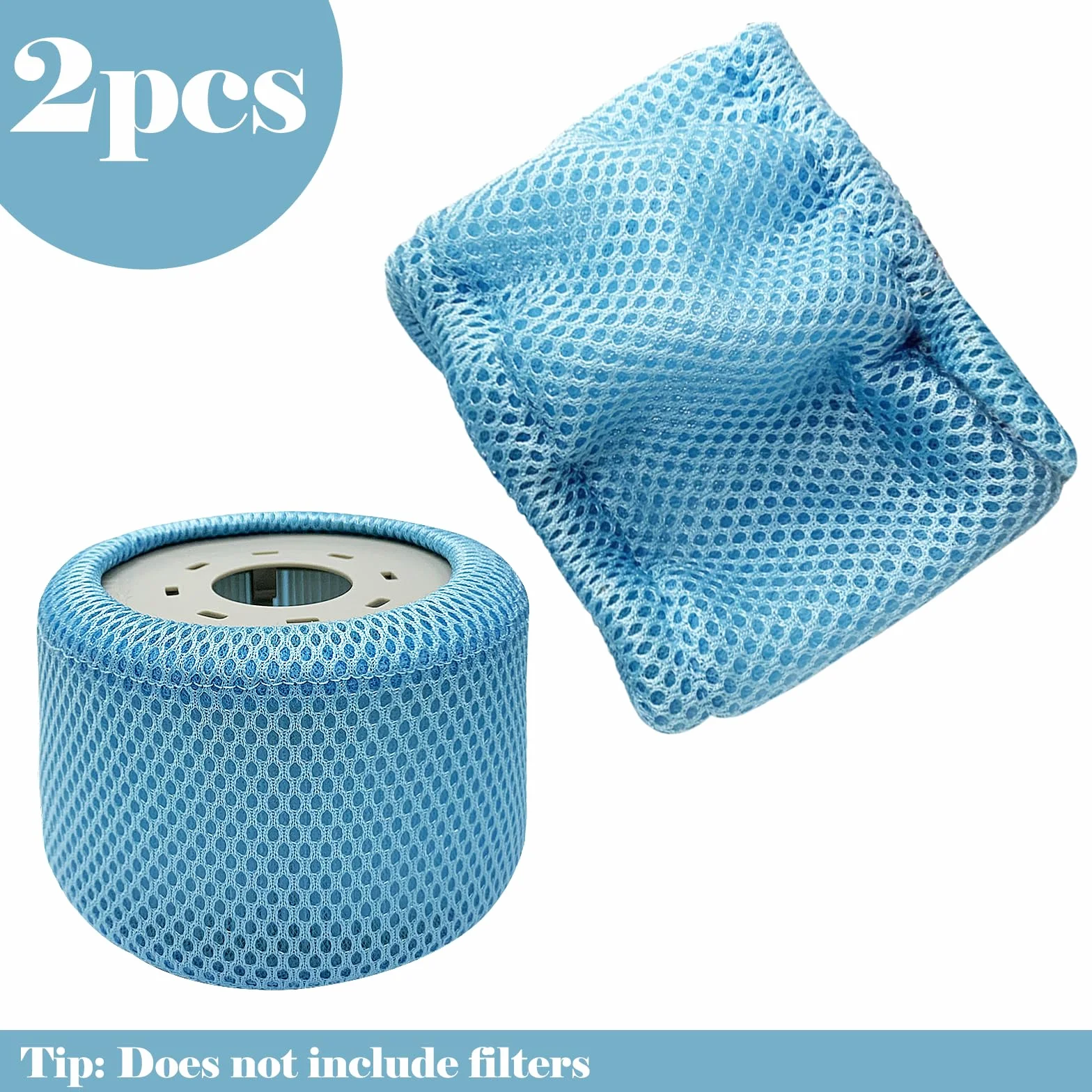 2 filtry do jacuzzi, siatki ochronne, kompatybilne z filtrami do jacuzzi, filtr zamienny 90 Pleats, akcesoria do basenu