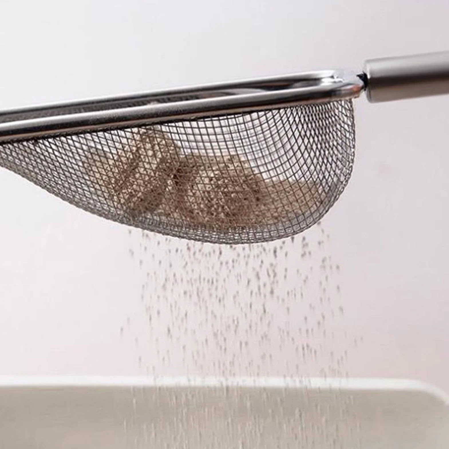 Generico Cat Litter Metal Scoop, przenośny karafka do strzyżenia kota, ze stali nierdzewnej, łyżka do pomponów, narzędzie do szufelek dla kotów i muszli, podnoży dla żabek dla żabek, kotów i żółwi