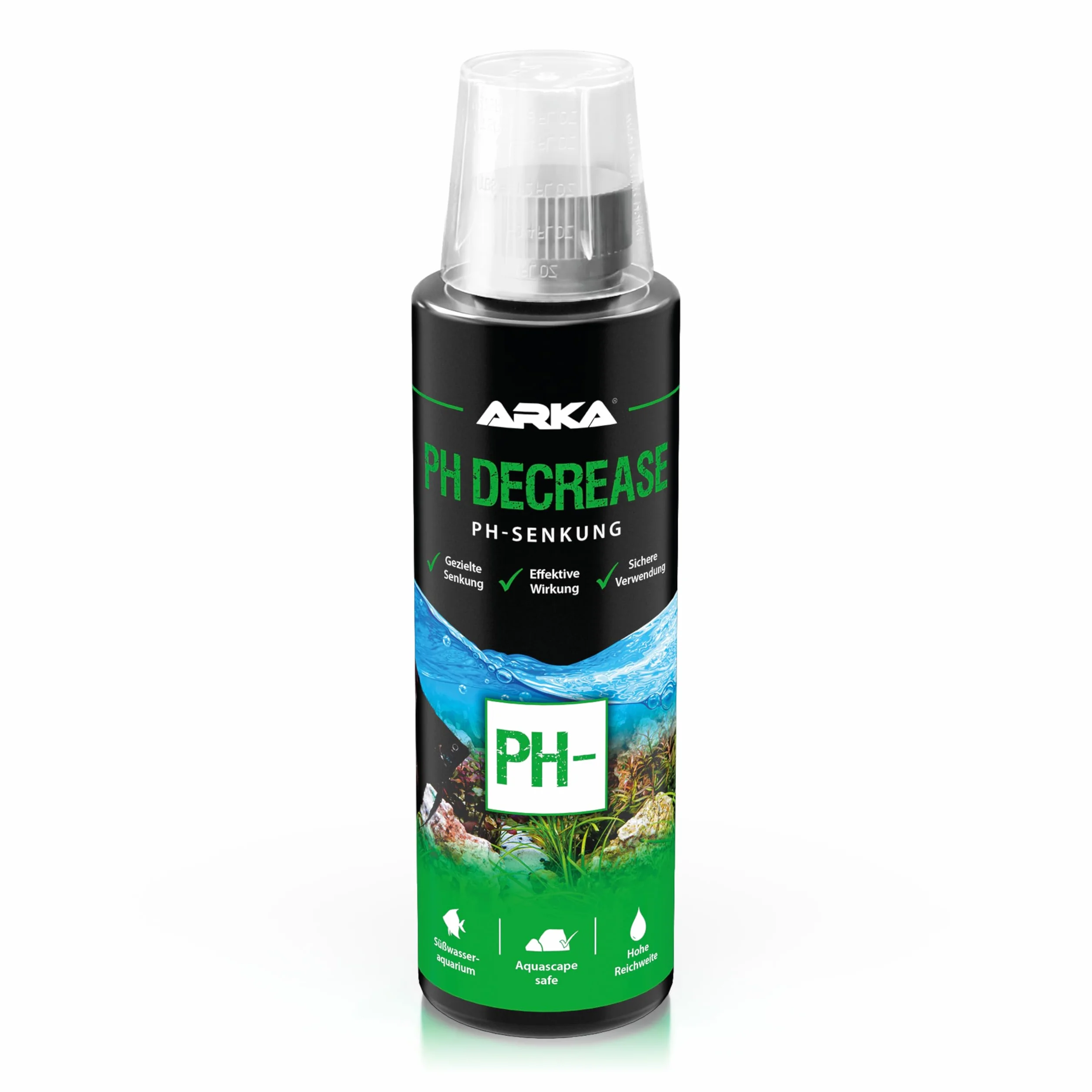 MICROBE-LIFT pH Decrease – łatwe i bezpieczne obniżenie pH w akwarium słodkowodnym, 236 ml