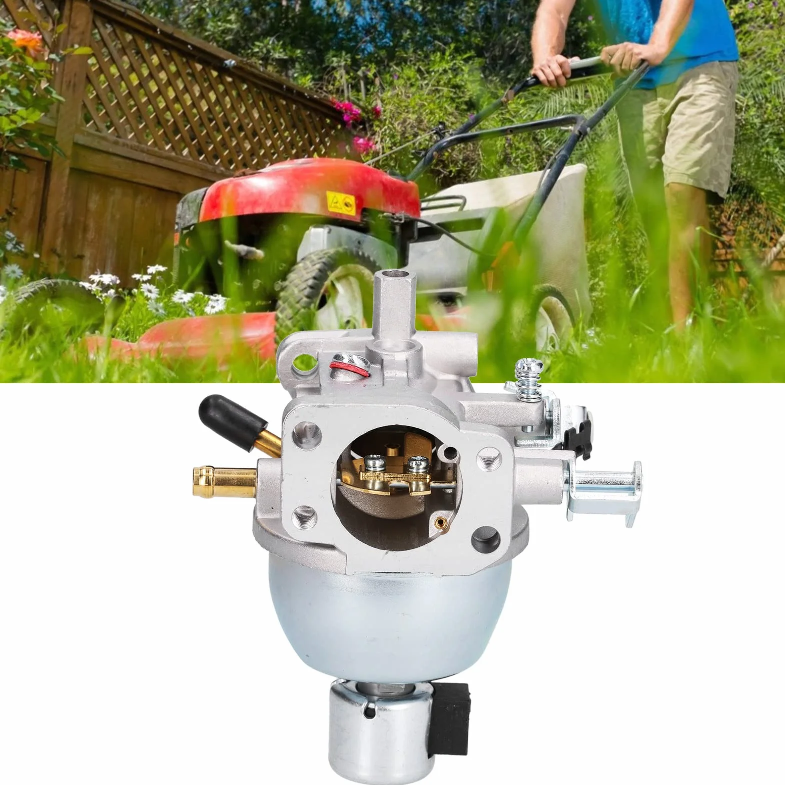 Zestaw Gaźnika, Zestaw Filtrów Gaźnika 847395 do Silnika JD LT‑166 16HP 846280 808725 846944 350772-0045-01 350772-0102-01