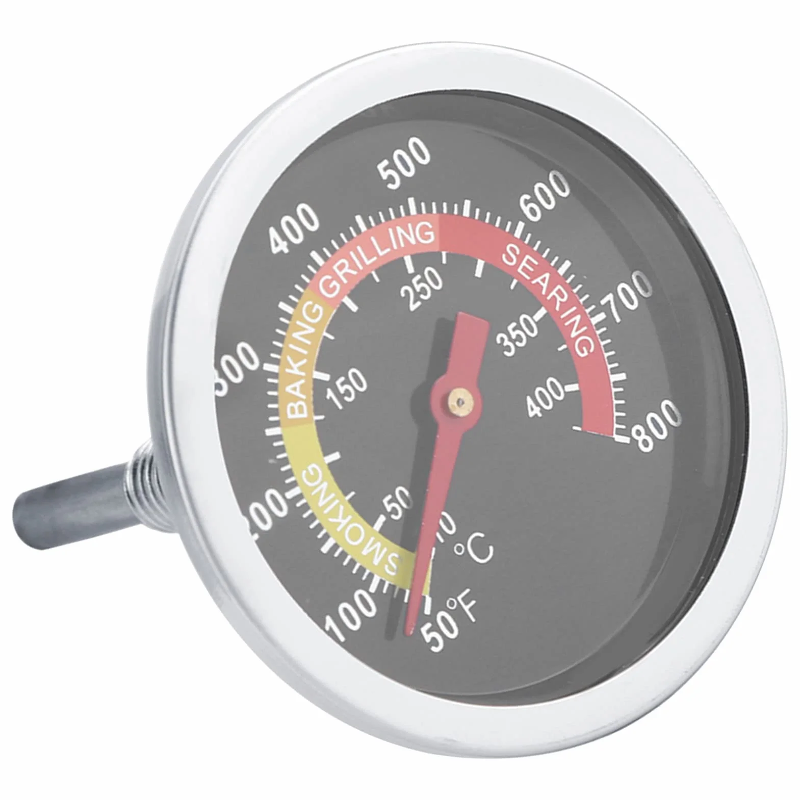 50~800 ℉ Termometr do Grilla ze Stali Nierdzewnej Wskaźnik Temperatury do Grillowania Termometr do Gotowania w Piekarniku Termometro Asador B Upewnij się, że Jest to Zgodne,