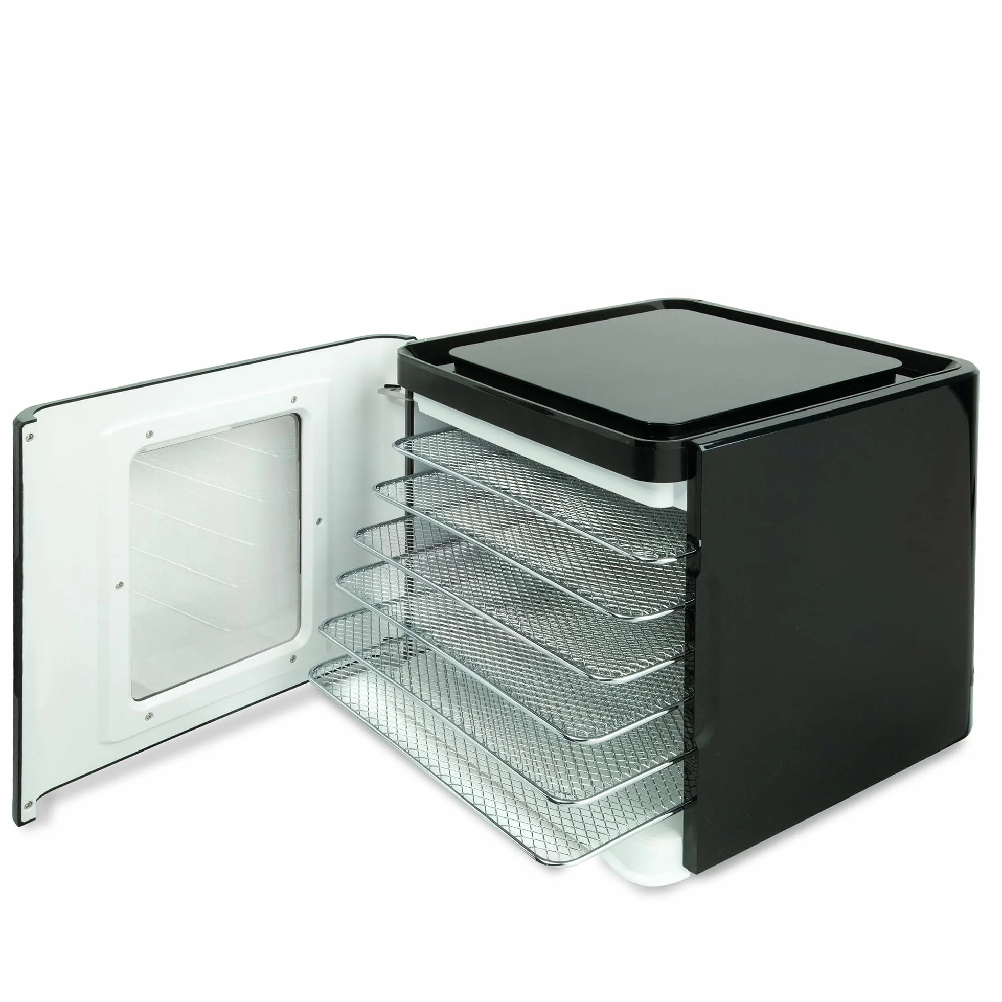 Nebula Dehydrator żywności z 6 tacami ze stali nierdzewnej, Sterowanie dotykowe LED, Regulowana temperatura 35-70C, 48-godzinny timer, Suszarka do żywności dla, Owoce, Veg, Mięso, Grzyby, Zioła