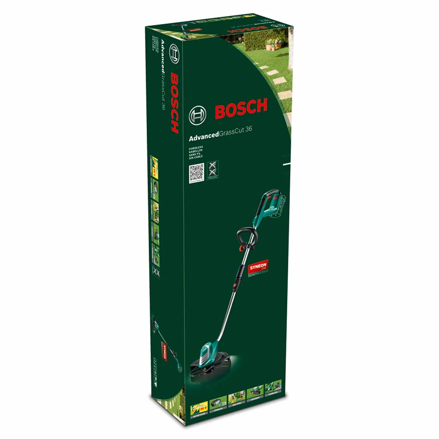 Bosch Podkaszarka Akumulatorowa, Czarny/Zielony, 30 cm