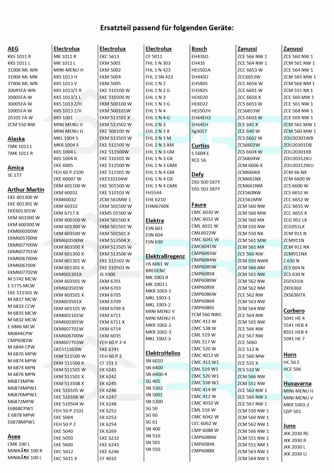 DL-pro Przełącznik płyt grzewczych do EGO 46.27266.500 4627266500 kompatybilny również z Bosch Siemens Privileg Whirlpool Bauknecht AEG Electrolux 7-taktowy, przełącznik piekarnikowy do płyty kuchennej