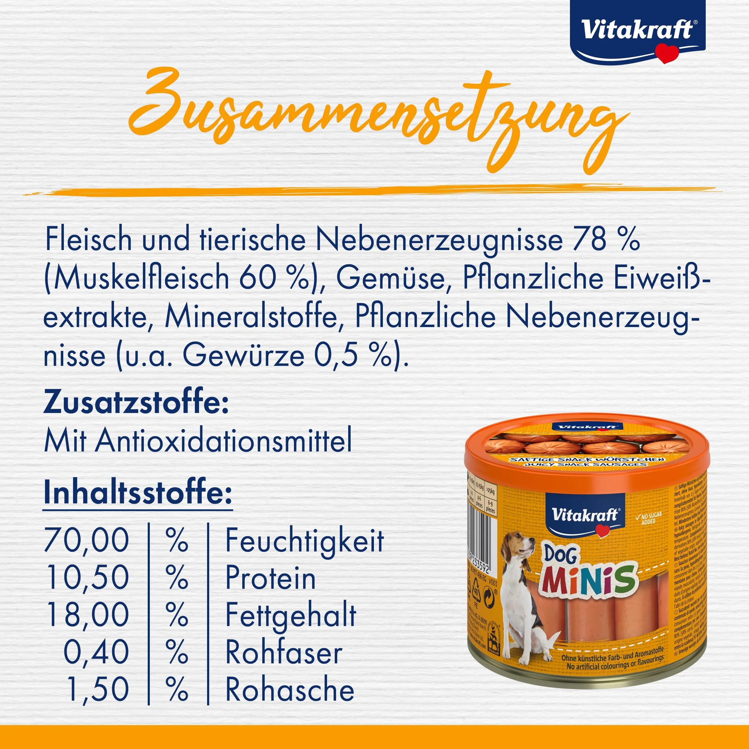 Vitakraft Przysmak dla Psa Dog Mini 120 g