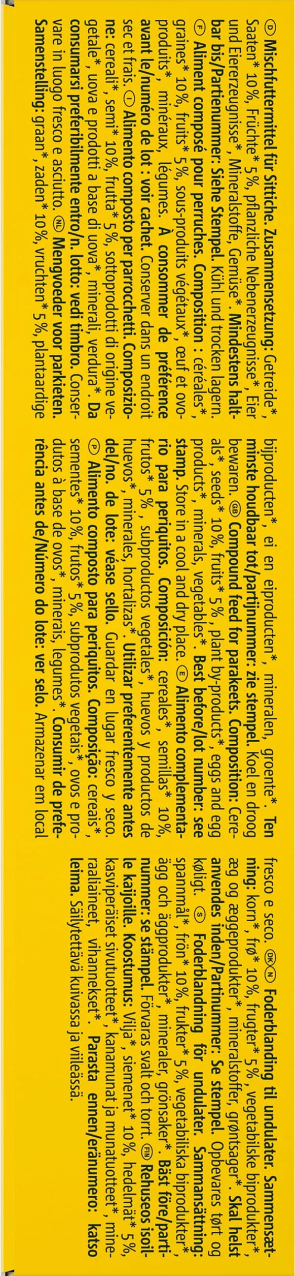 Vitakraft Koktajl z owocami papużki 200 g
