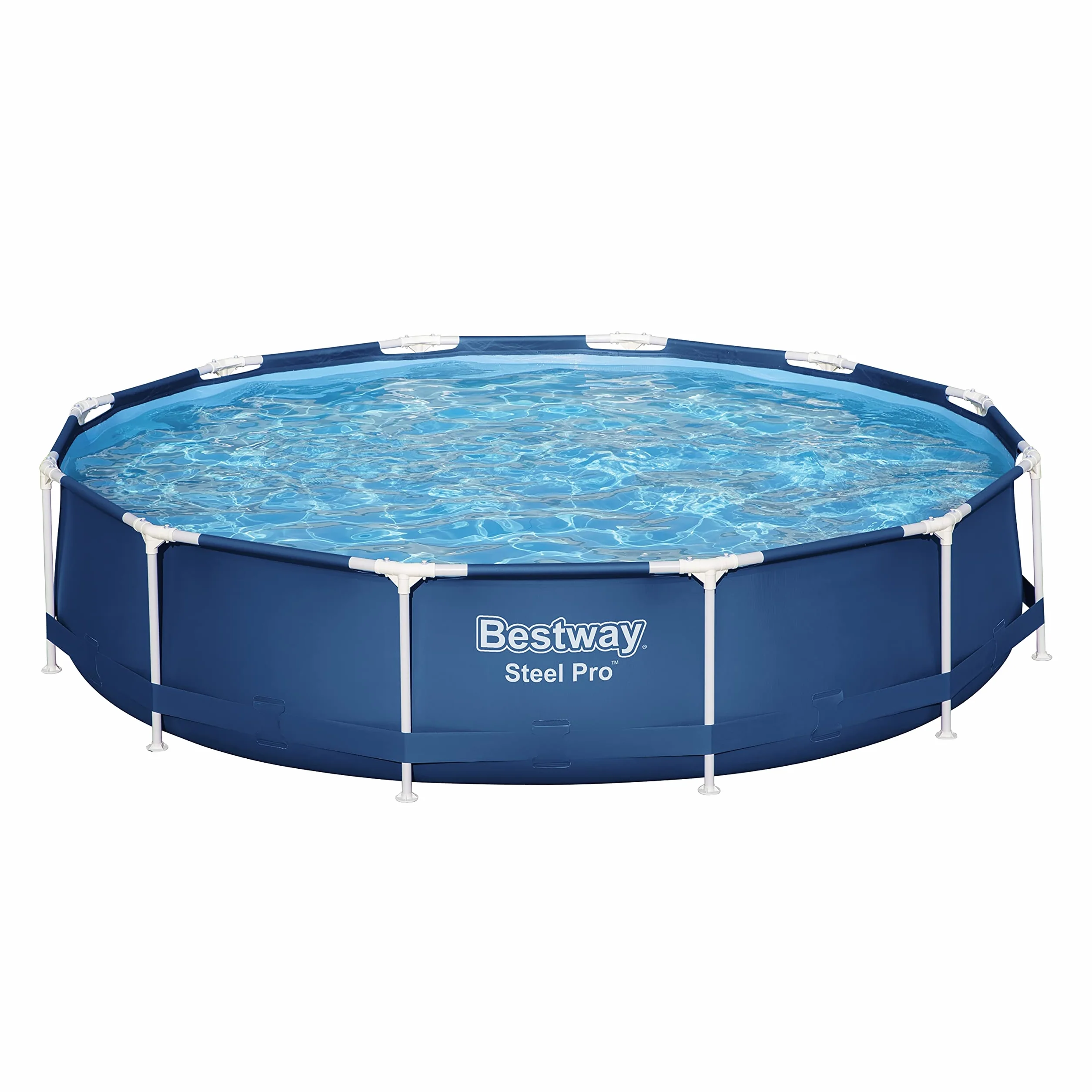 Bestway Steel Pro Basen | Okrągły brodzik naziemny, 12' x 76.2 cm