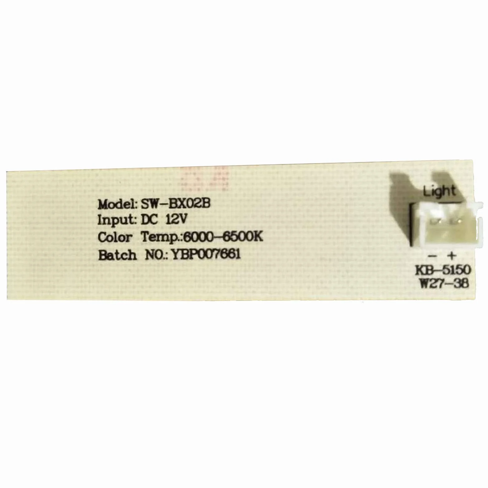 Huayuwa Zapasowa listwa świetlna LED do lodówki Electrolux ZBE2350HCA SW-BX02B część naprawcza