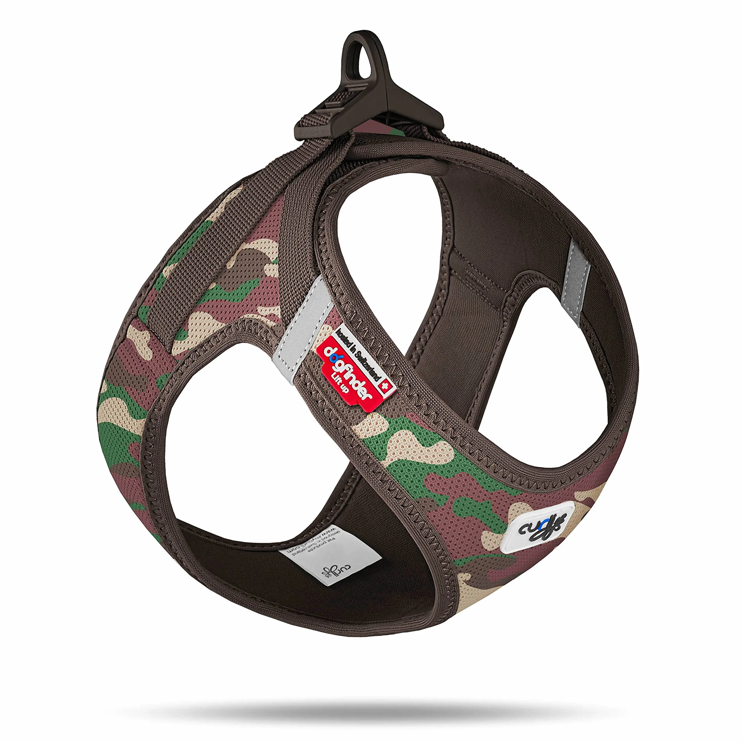 Curli Vest Harness Air-Mesh Camo 2XS