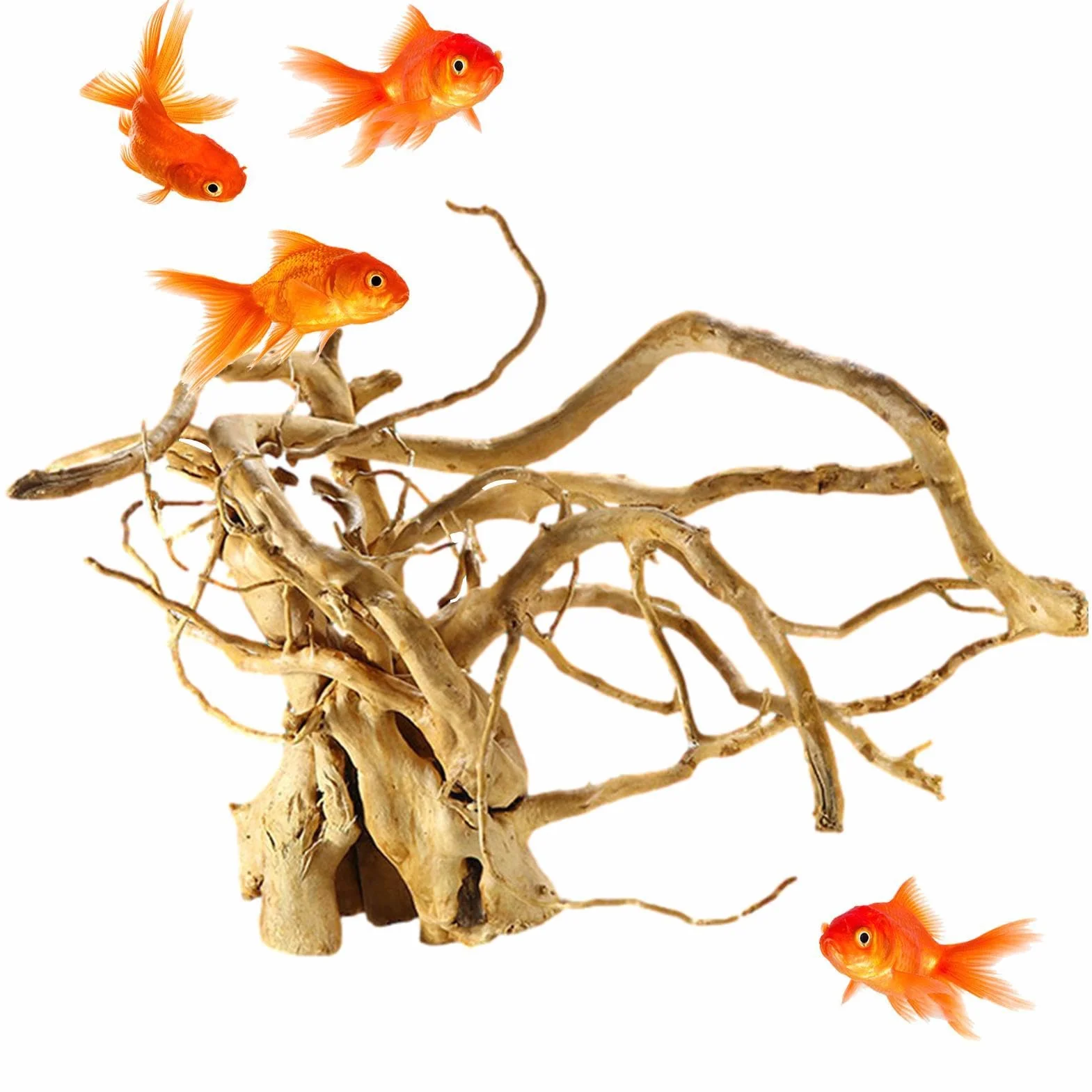 Generisch Aqua Ornaments korzenie dryfujące drewno do akwarium dekoracja terrarium