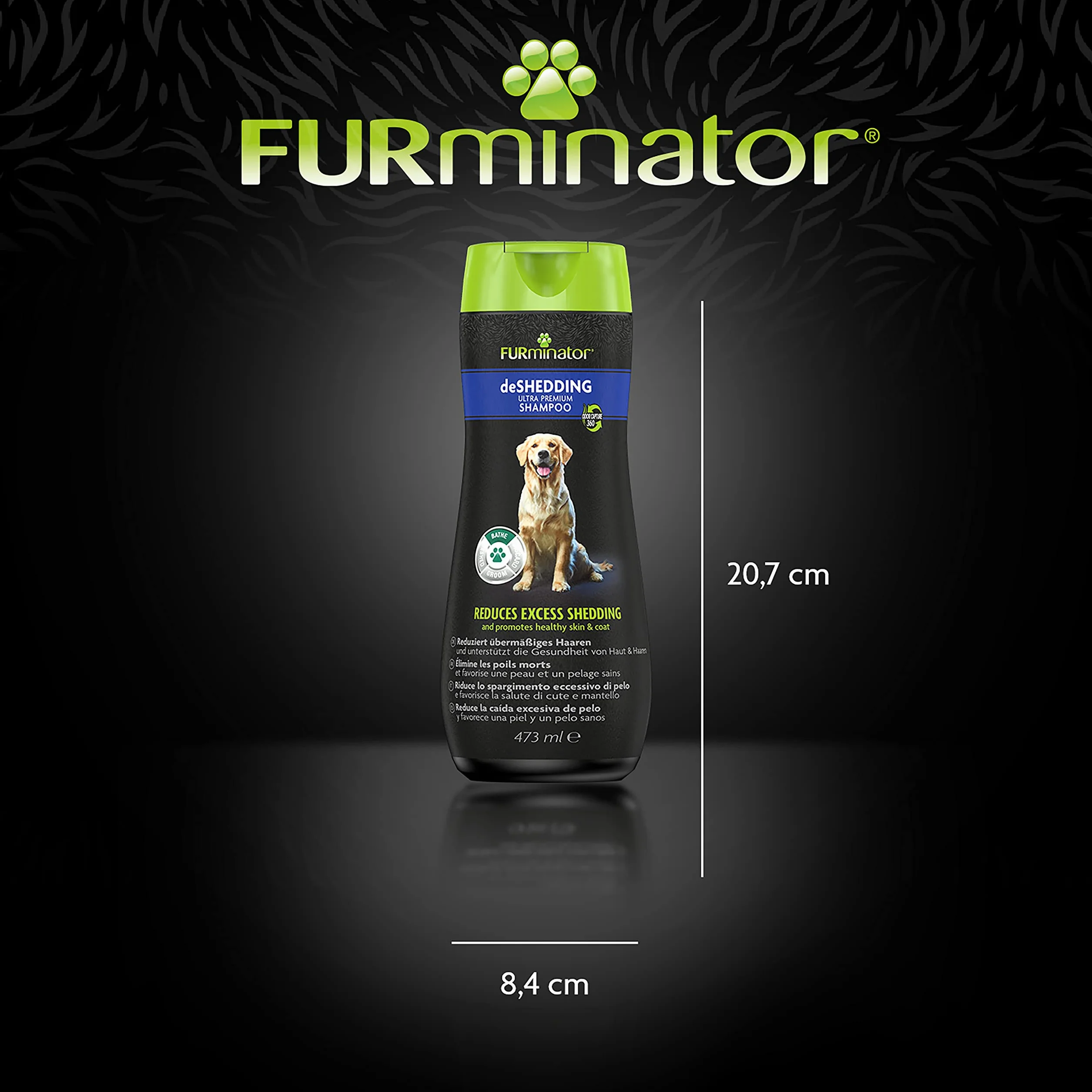 FURminator deShedding szampon dla psów 473 ml