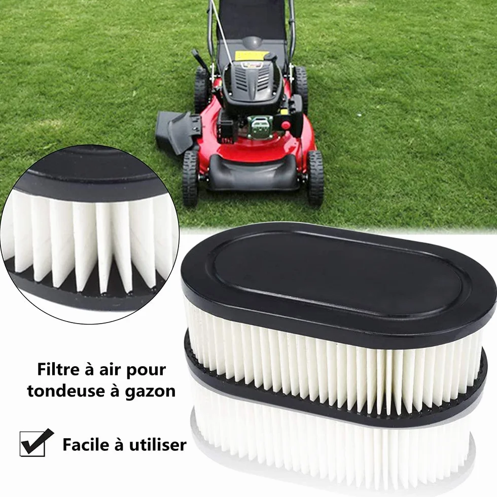 LATRAT 2x filtr powietrza do Briggs & Stratton zastępuje Briggs # 798452 Kompatybilny z modelami 09p702 9/10 Hov 140 cc 500-500 E & EX Series Promenades