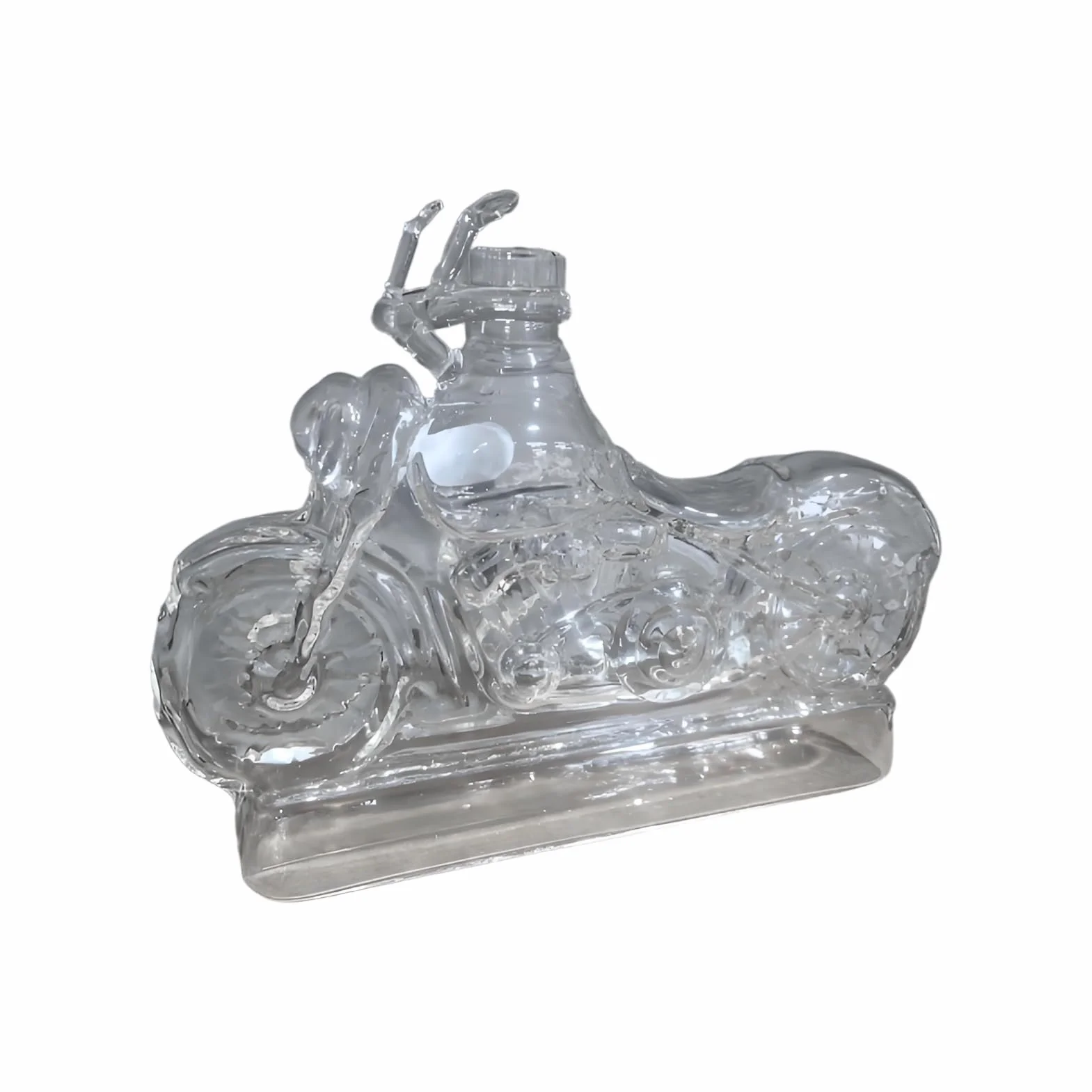 Motocyklowa karafka do whisky, szklana karafka do wina, oryginalna butelka na napoje, dla mężczyzn, tatusiów, miłośników motocykli, domu, kuchni, whisky, wódki, alkoholi, świąt
