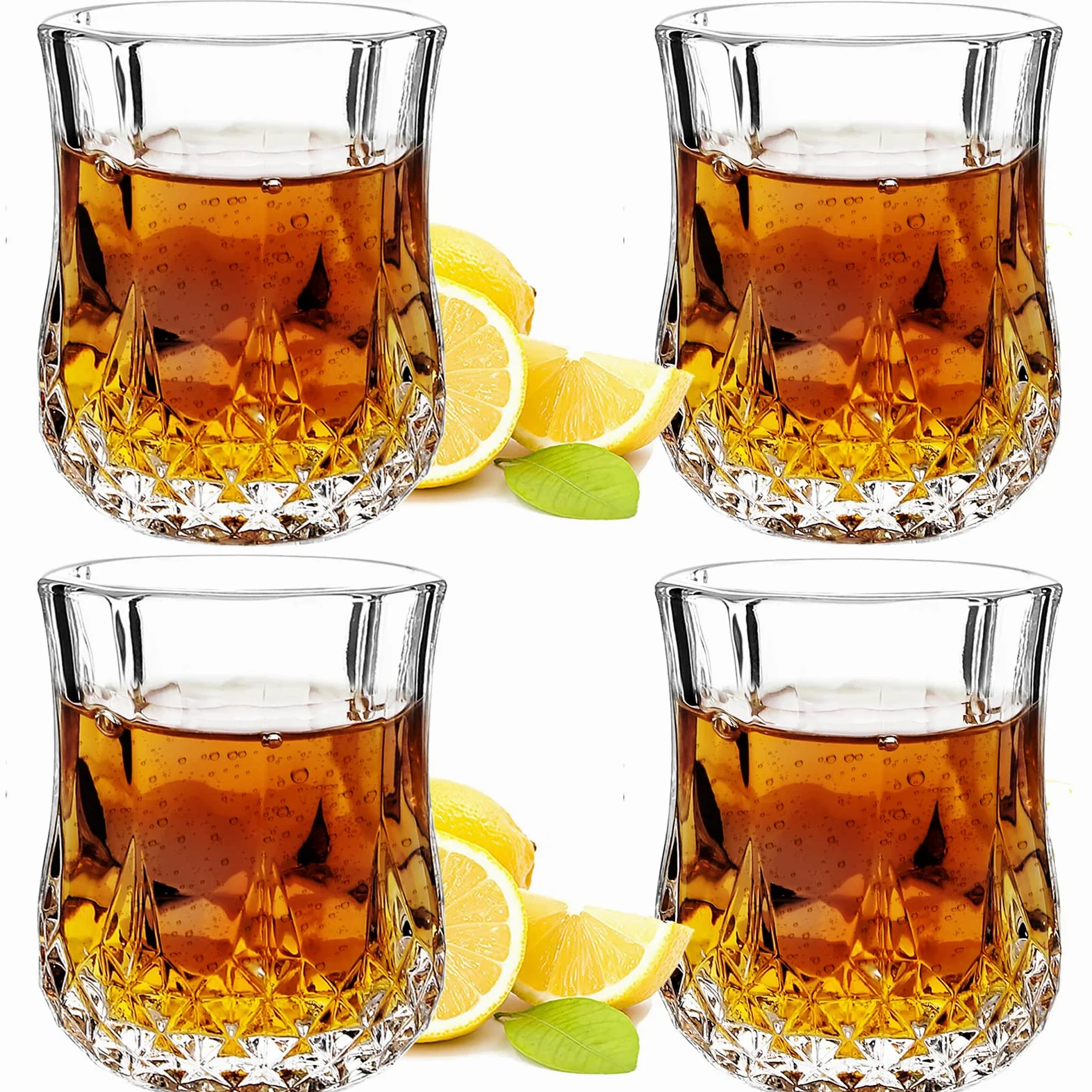 JAIEF Kieliszki tequila o pojemności 50 ml z ciężką podstawą Kieliszki do wódki (4)