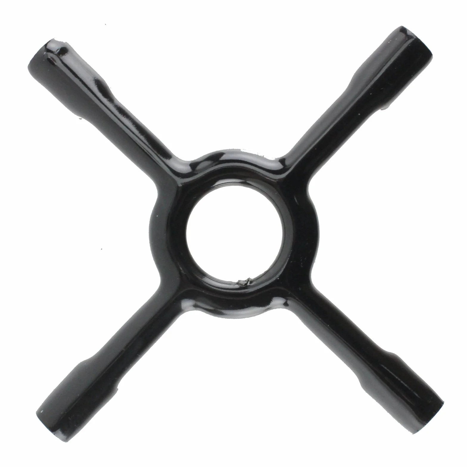 SPARES2GO Uniwersalna płyta gazowa ceramiczna patelnia podpierająca stojak Moka (mały, 130 mm)