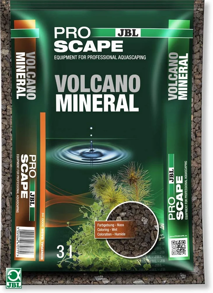 JBL ProScape Volcano mineralny podkład do podłoża skała wulkaniczna do aquascaping 3 l