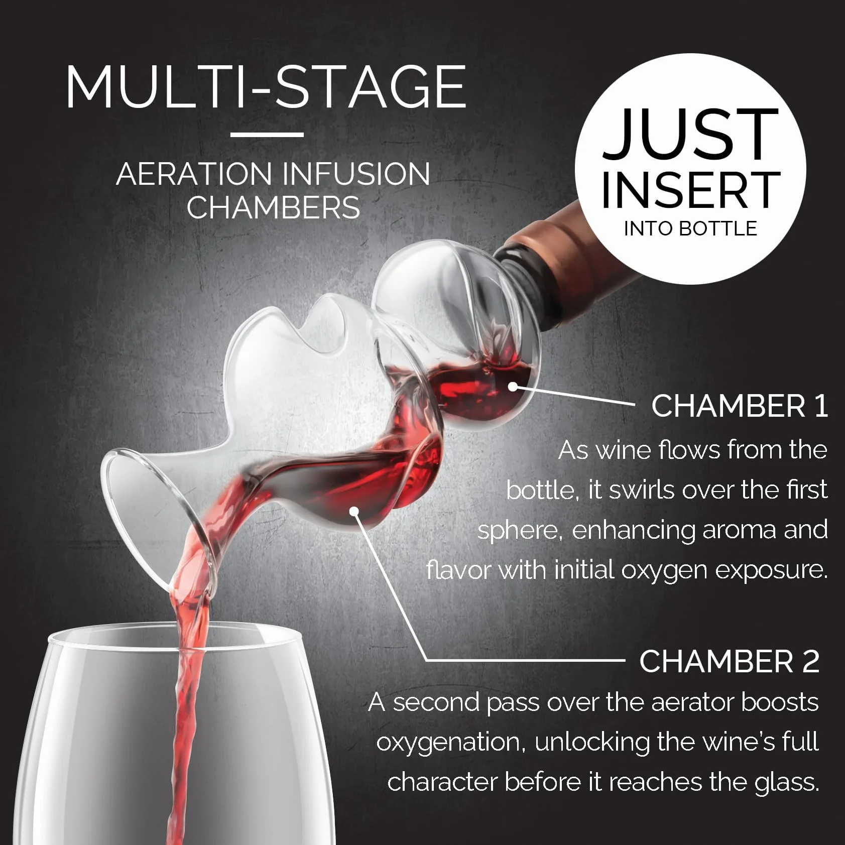 Conundrum Aerator/Pourer by Final Touch