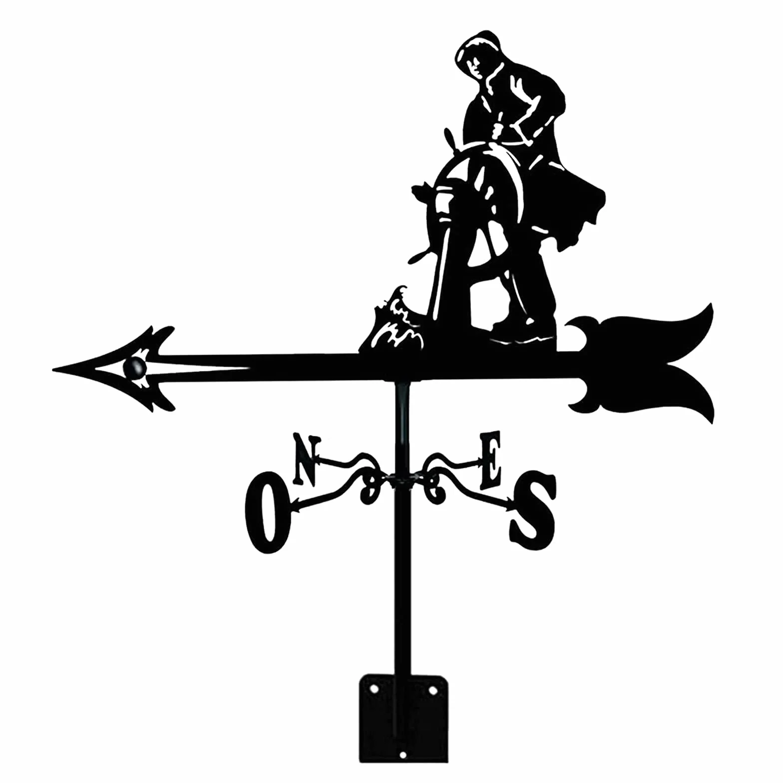 Weathervane wiatrowskaz wiatrowskaz metalowy wiatrowskaz z łopatkami dachowymi narzędzie pomiarowe dekoracje ogrodowe na zewnątrz gospodarstwo podwórko altanka kierunkowskaz