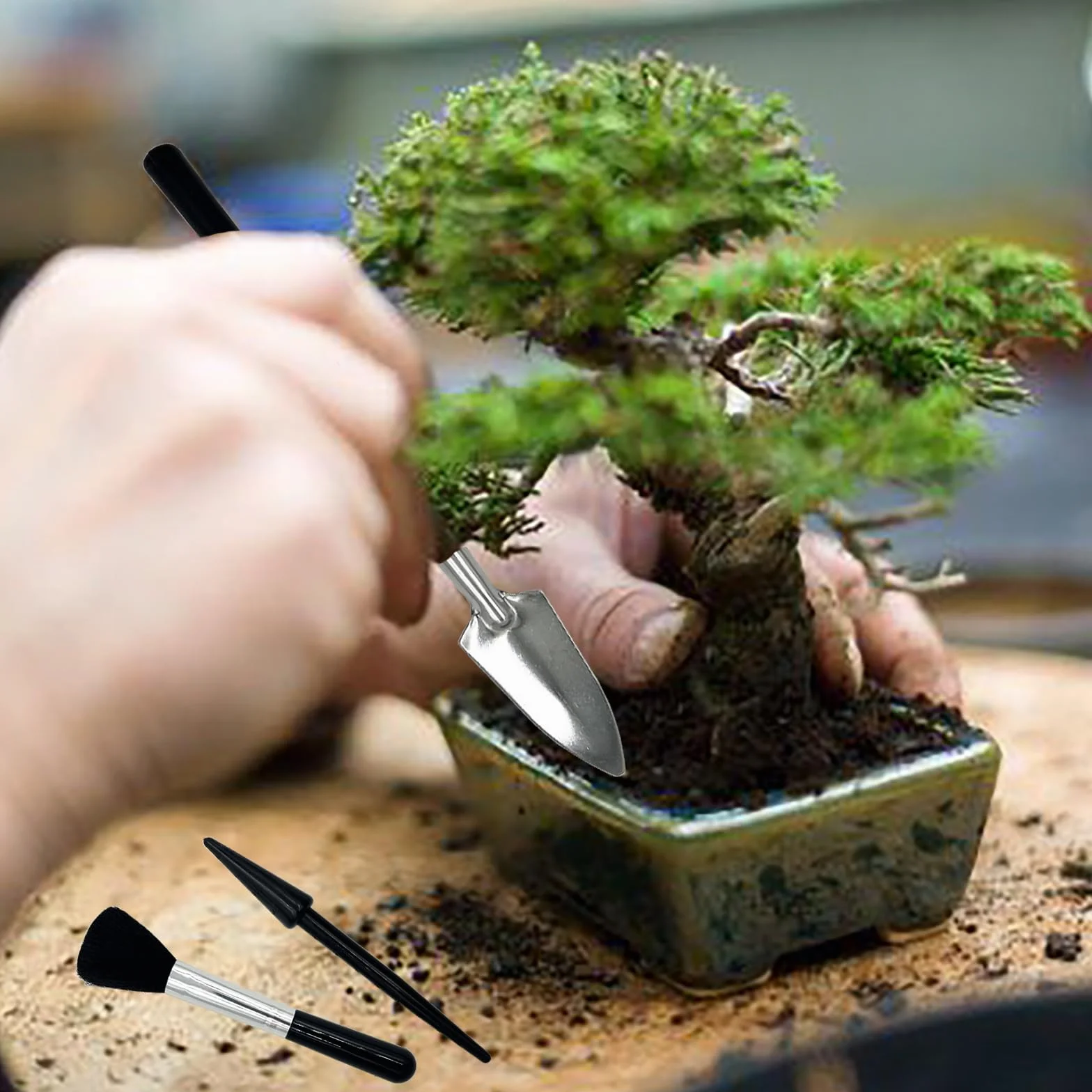 narzędzia do sukulentów,ogród ręka przesadzanie miniaturowy zestaw ogrodniczy do sadzenia na pielęgnacji miniaturowych roślin