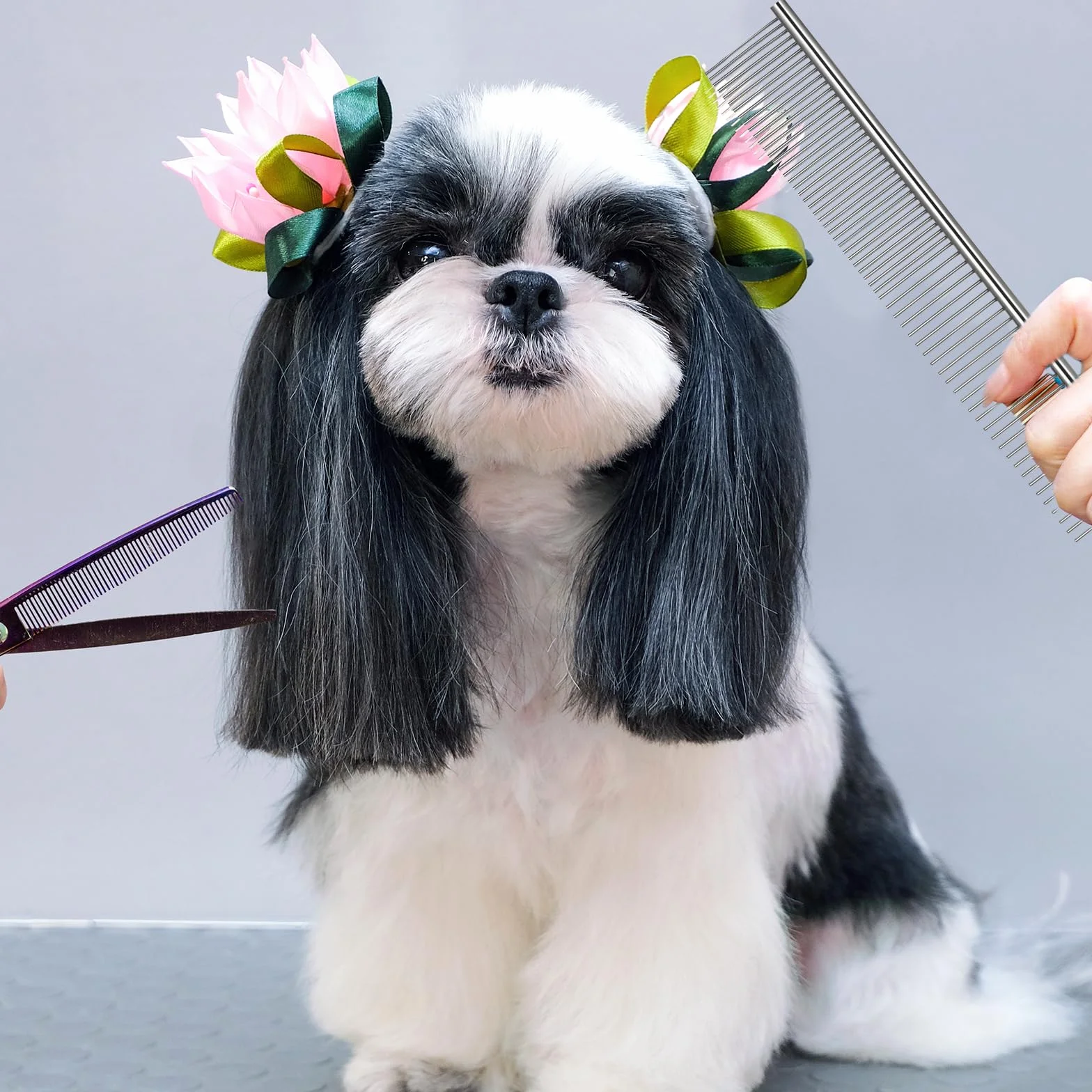 Metalowy grzebień do pielęgnacji sierści, grzebień dla psów, stal nierdzewna, grzebień dla kotów, grzebień do pielęgnacji psów, stalowy grzebień dla kotów, splątane włosy, metalowy grzebień dla