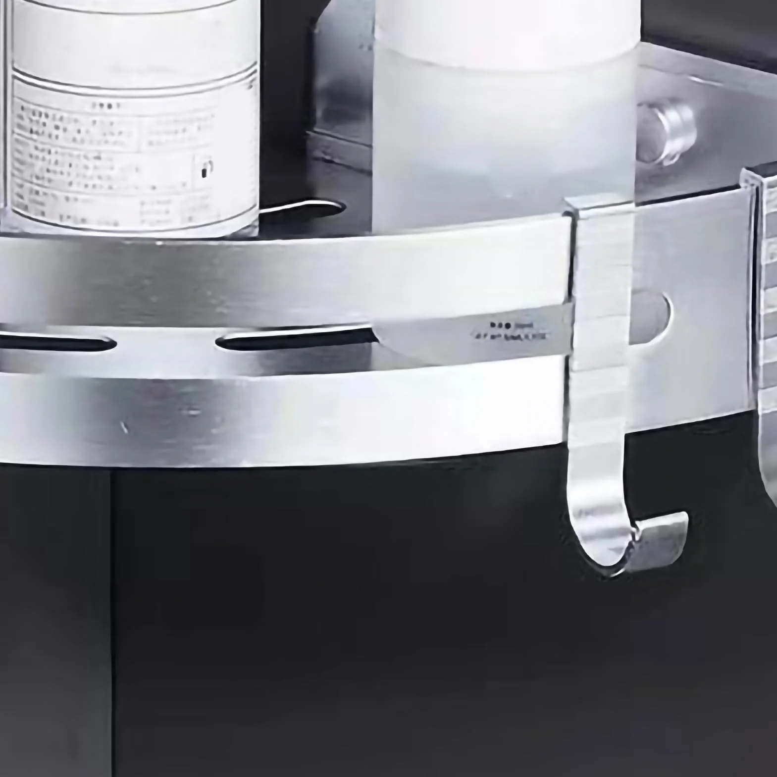 Fdit Punch Prysznicowy Stojak na Aluminium Aluminium łazienka Narożna Półka Bez Wiercenia Półka na ścianie z Silnym ładunkiem do Domu w Hotelu w Kuchni łazienka (Srebro trójkątne)