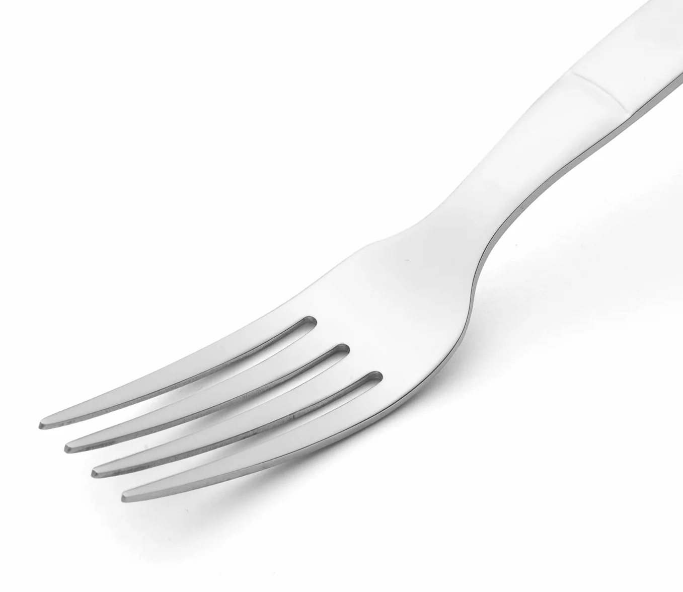 Arcos Table nóż – widelec do steków widelec stołowy – monoblock z jednego kawałka stali nierdzewnej 18/10 i 200 mm – kolor srebrny
