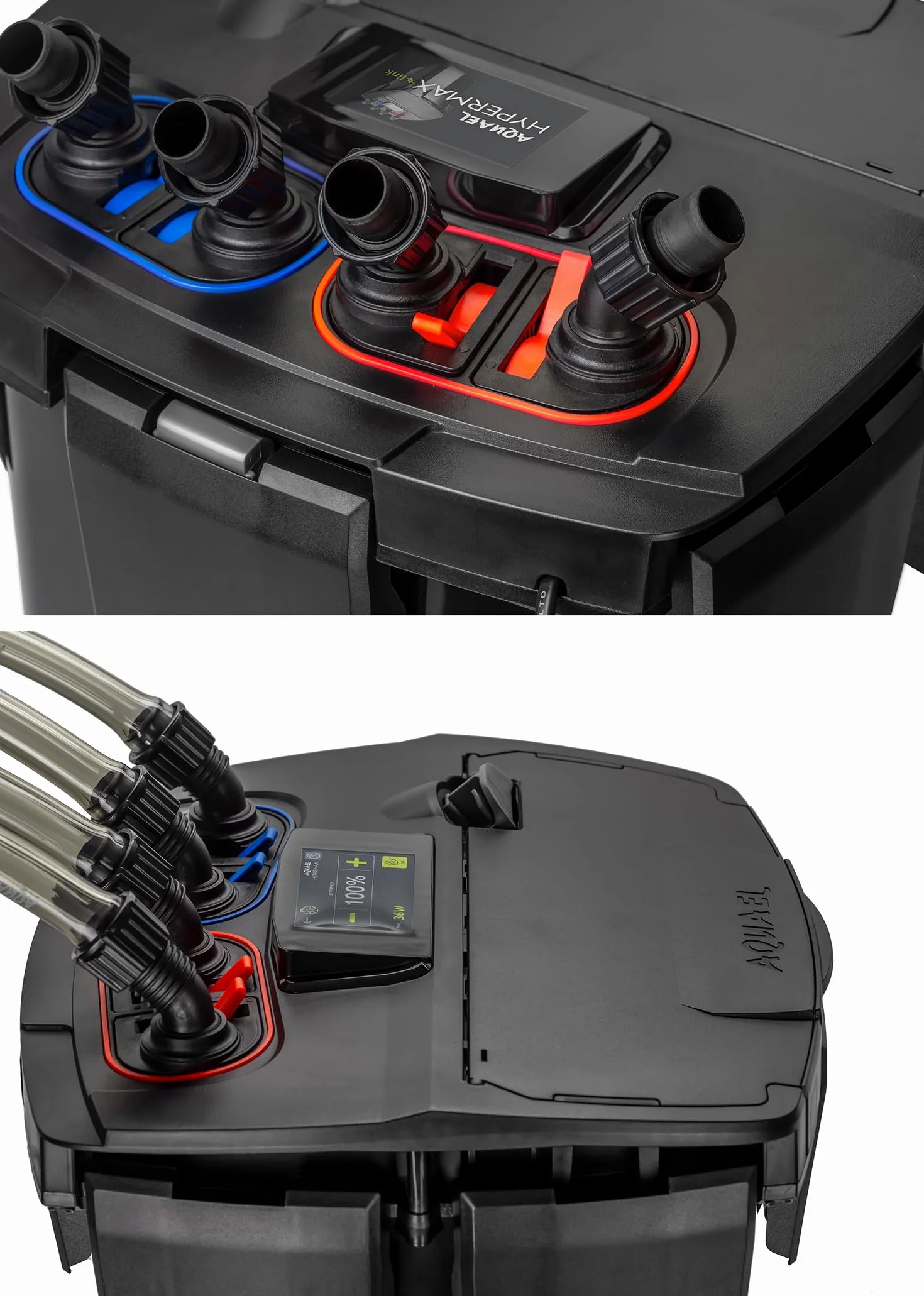 Filtr HYPERMAX LINK - Kontroluj świat pod wodą | filtr zewnętzrny do akwariów słodkowodnych 200-1500 l | 4500 l/h | 18-36 W